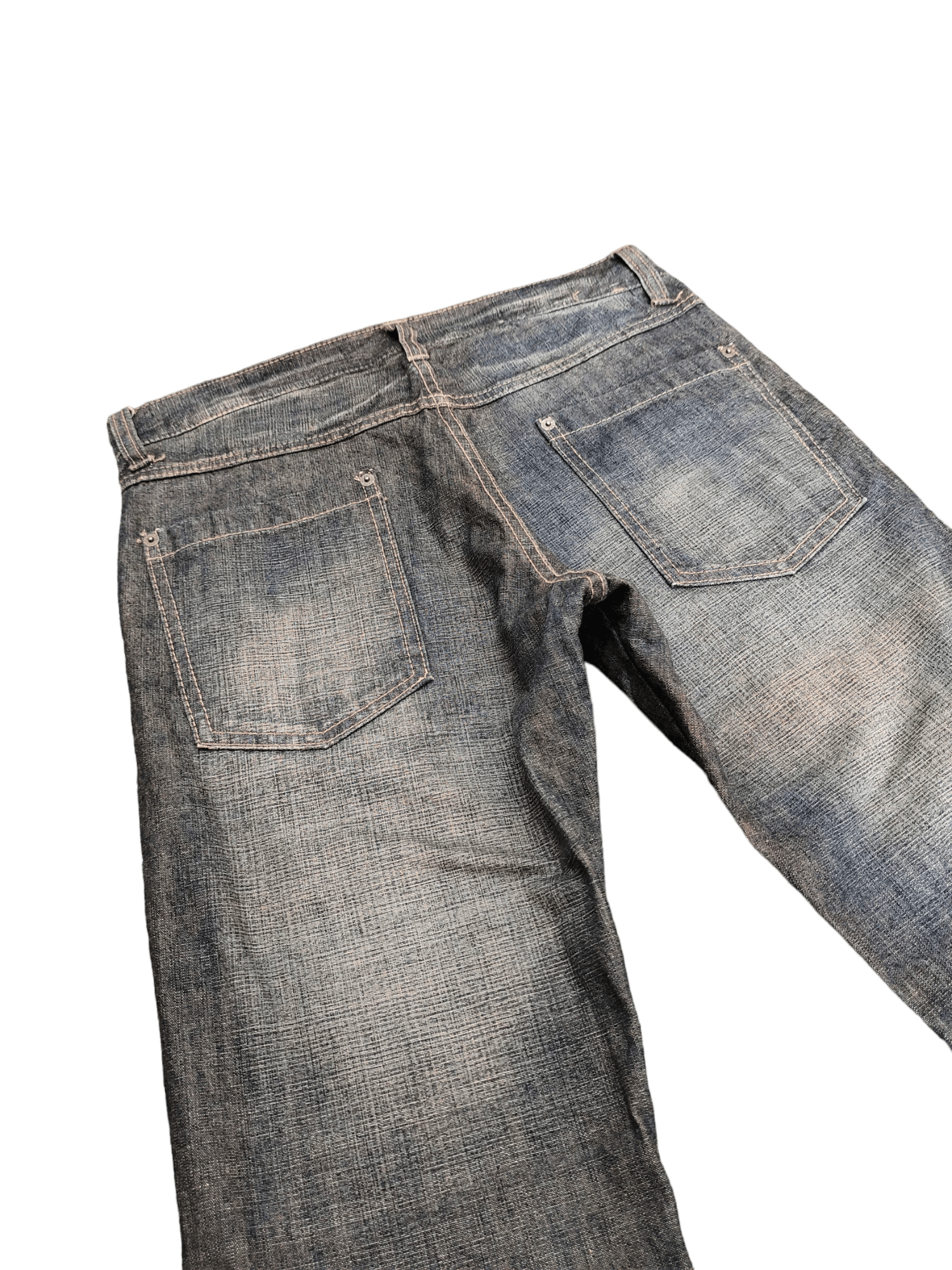 PPFM Ppfm Double Front Pocket Clawmark Denim Jeans Lowbox Y2k Size US 32 / EU 48 - 14 Thumbnail