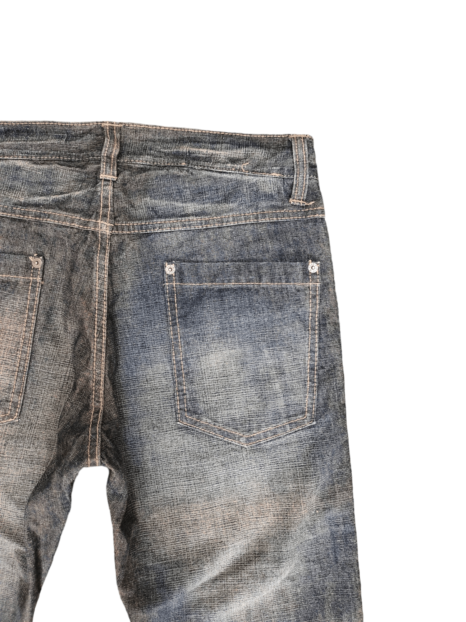 PPFM Ppfm Double Front Pocket Clawmark Denim Jeans Lowbox Y2k Size US 32 / EU 48 - 16 Thumbnail
