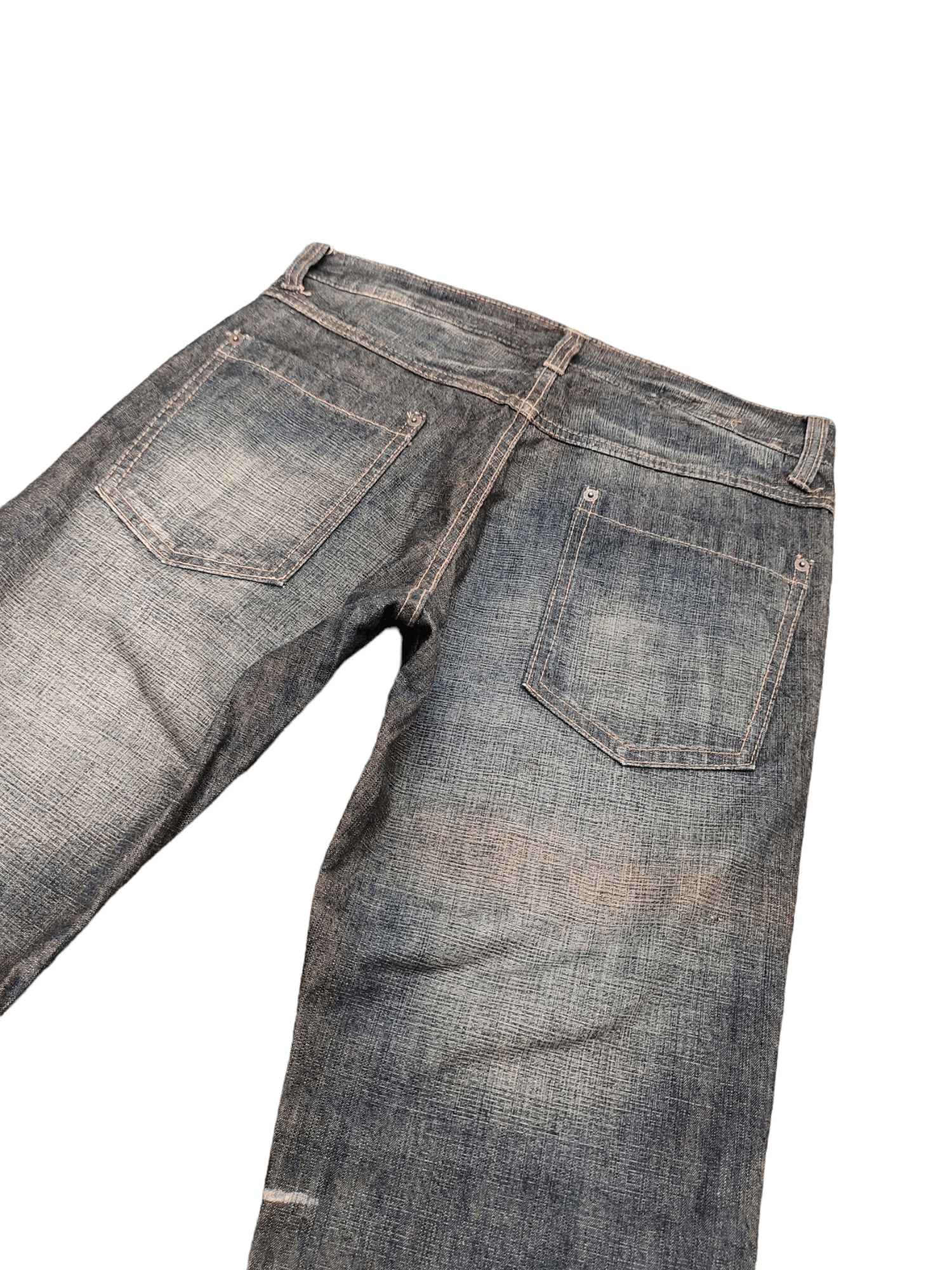 PPFM Ppfm Double Front Pocket Clawmark Denim Jeans Lowbox Y2k Size US 32 / EU 48 - 13 Thumbnail