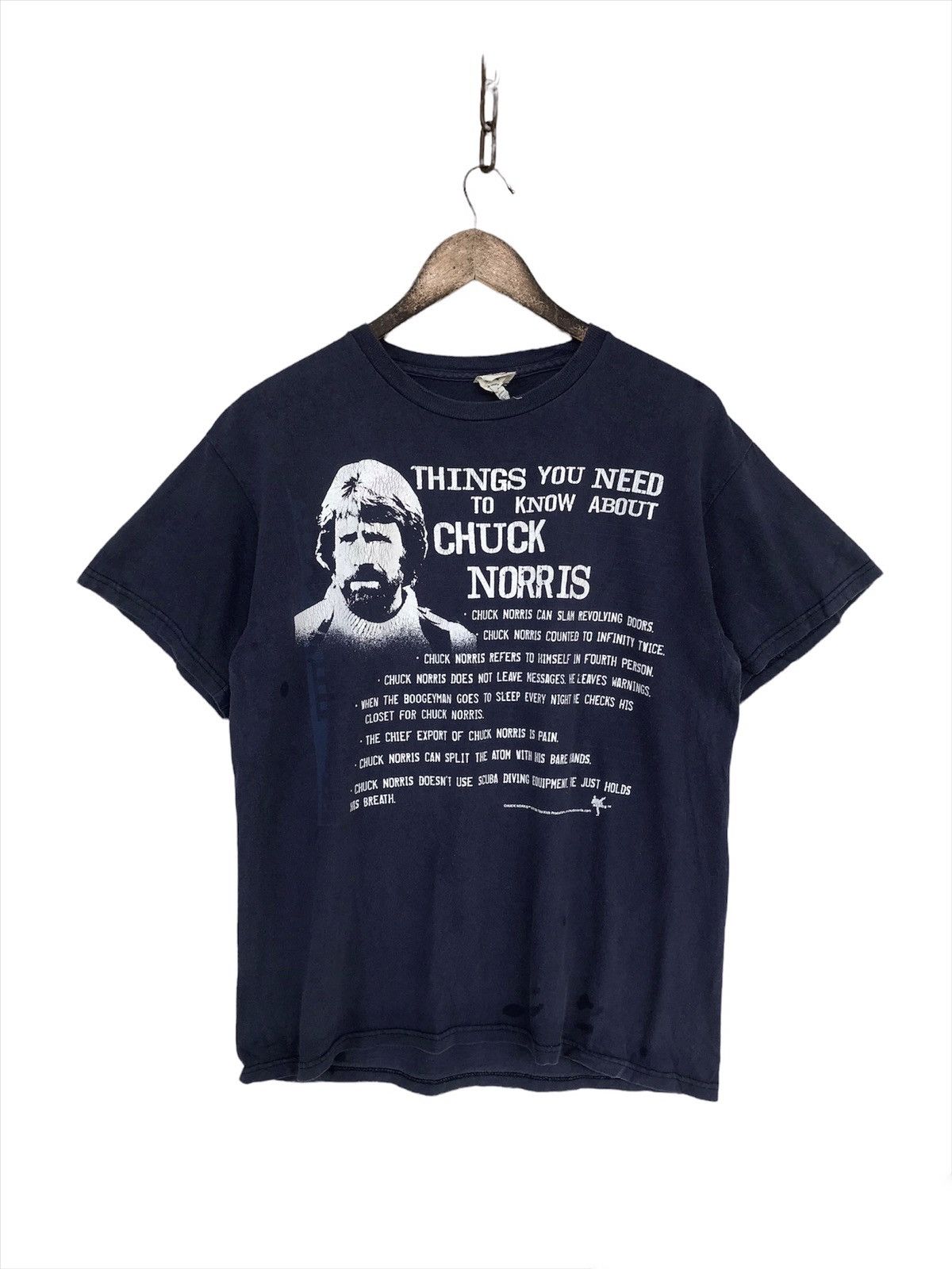 Other Vintage Y2k Chuck Norris T Shirt Size US M / EU 48-50 / 2 - 1 Thumbnail
