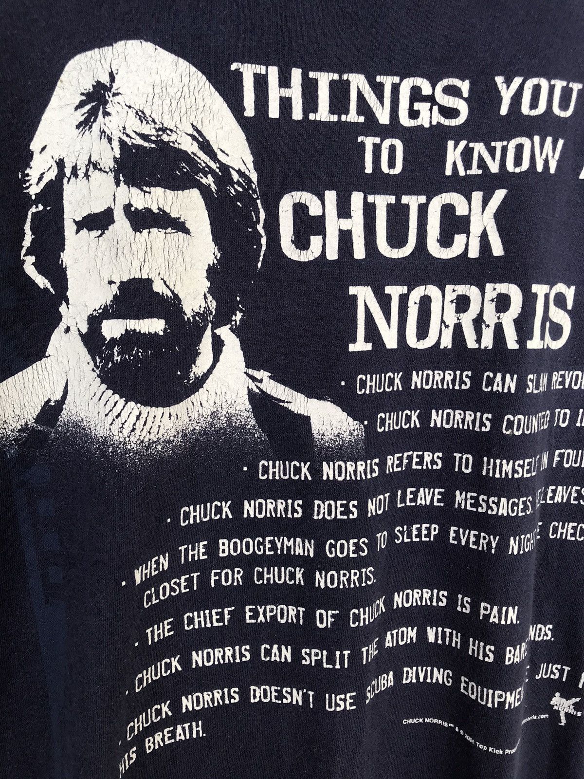 Other Vintage Y2k Chuck Norris T Shirt Size US M / EU 48-50 / 2 - 2 Thumbnail