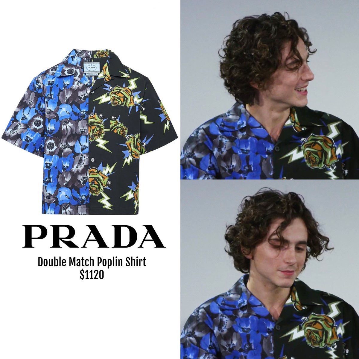 Prada Double match bowling shirt Size US S / EU 44-46 / 1 - 7 Thumbnail