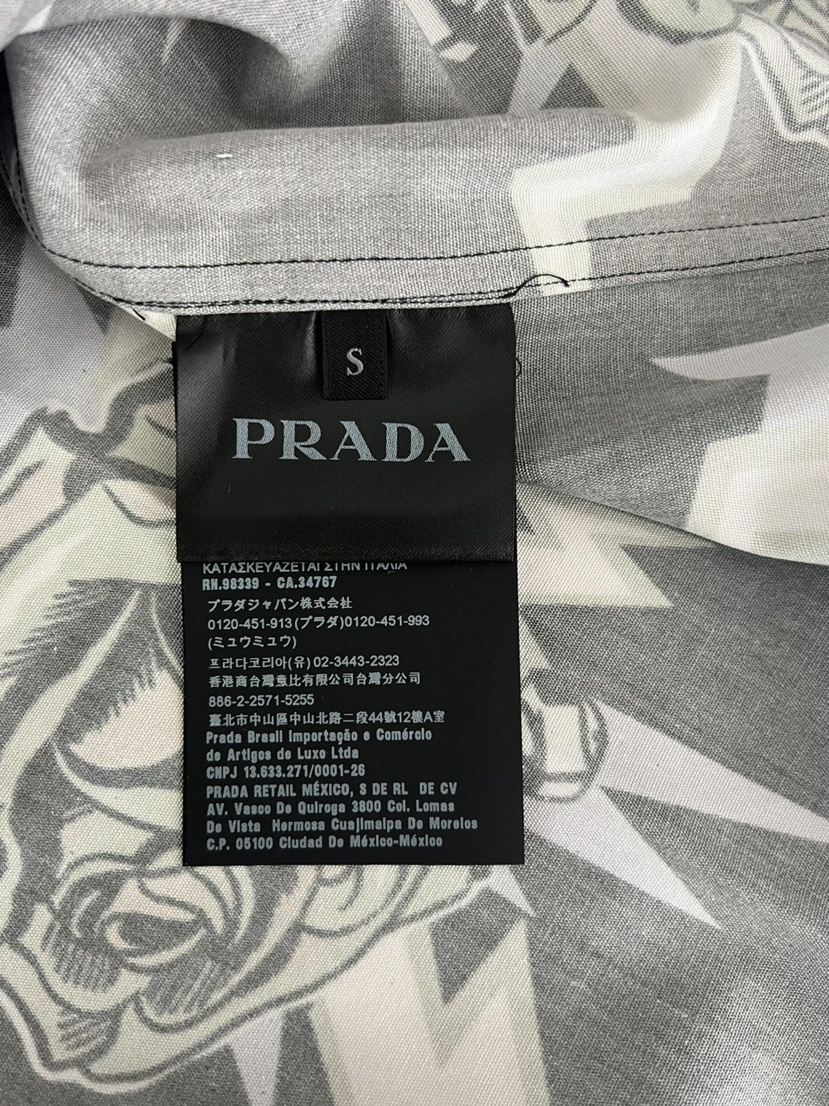 Prada Double match bowling shirt Size US S / EU 44-46 / 1 - 4 Thumbnail