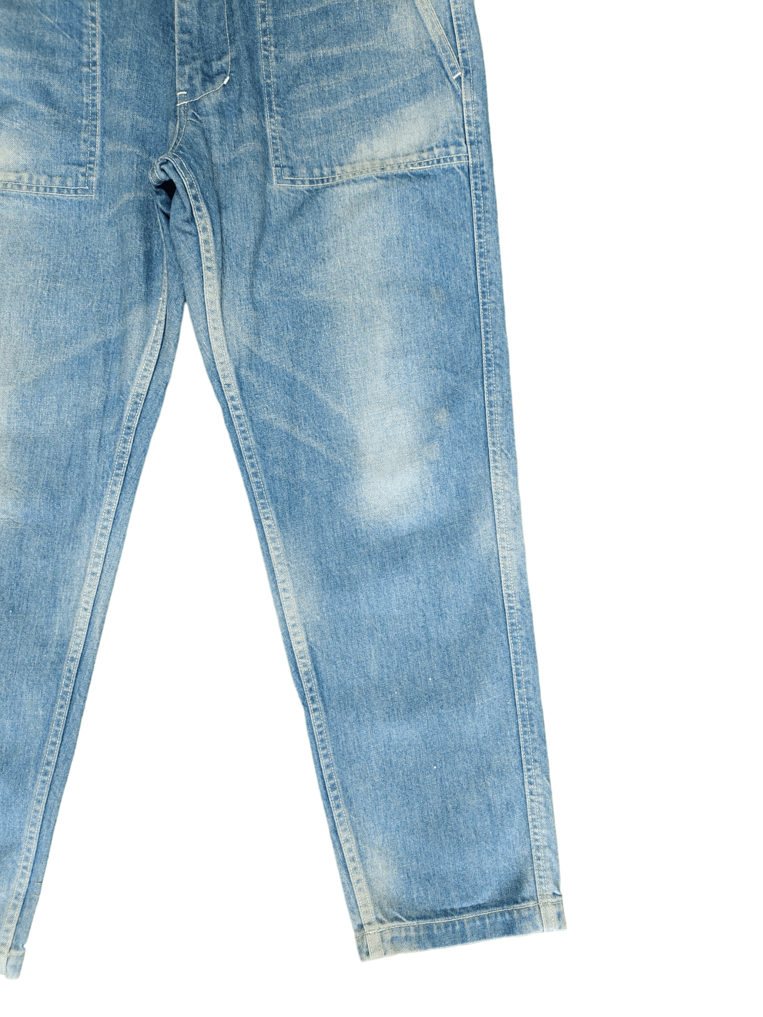 Number (N)ine × Undercover Urban Research Doors Fatigue Denim Pants Size US 32 / EU 48 - 7 Thumbnail