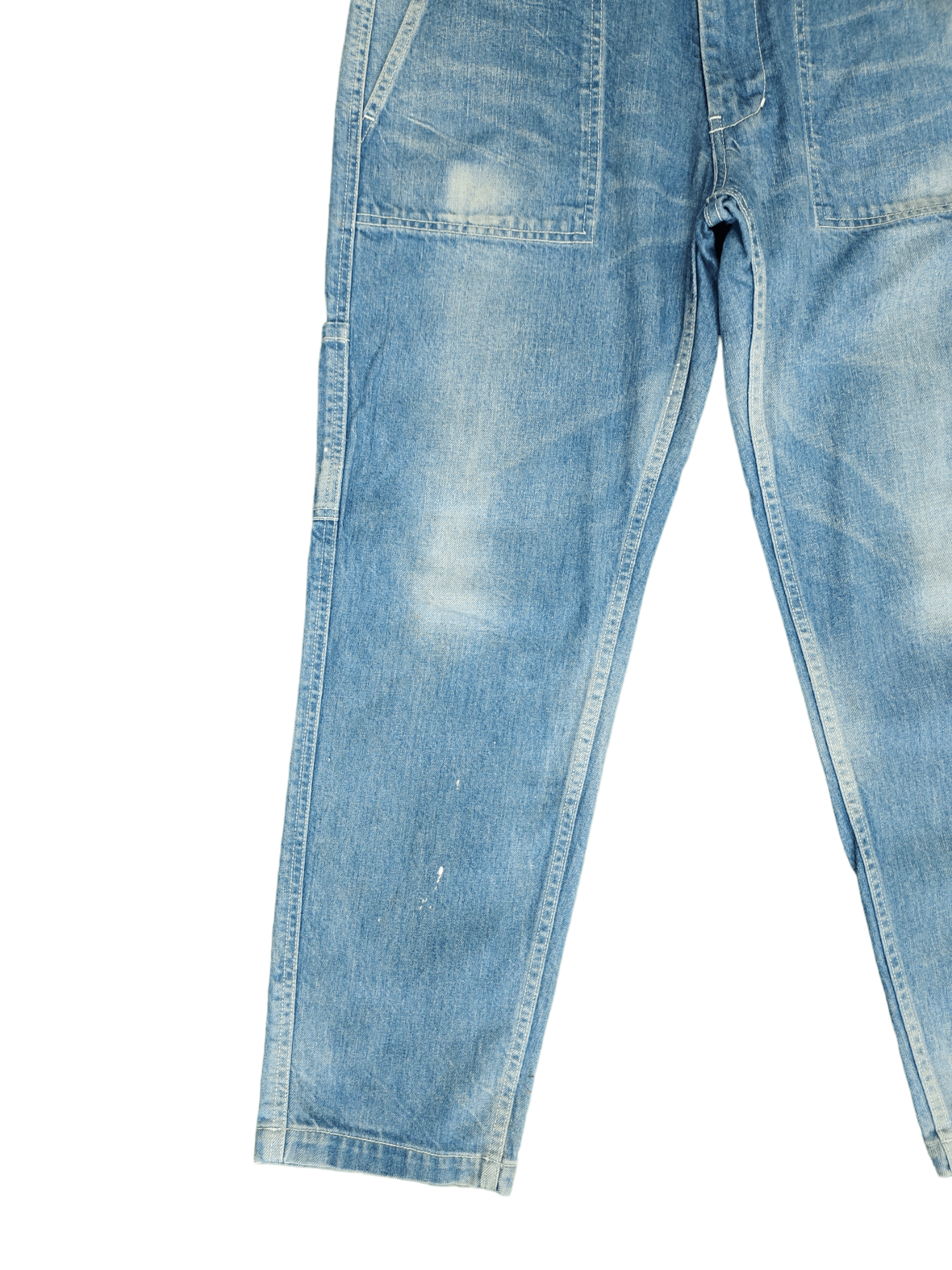 Number (N)ine × Undercover Urban Research Doors Fatigue Denim Pants Size US 32 / EU 48 - 8 Thumbnail