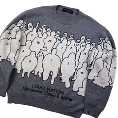 Louis Vuitton Gradient Monogram Fil Coup Sweatshirt｜TikTok Search