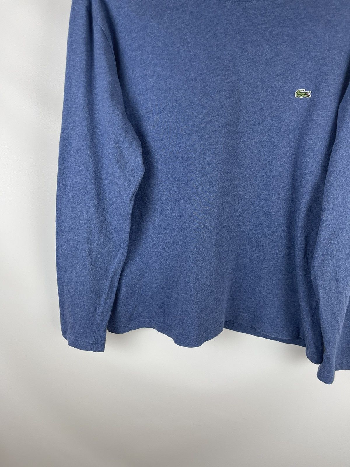 Lacoste Lacoste Regular Fit blue long sleeve tee shirt Size US M / EU 48-50 / 2 - 3 Thumbnail
