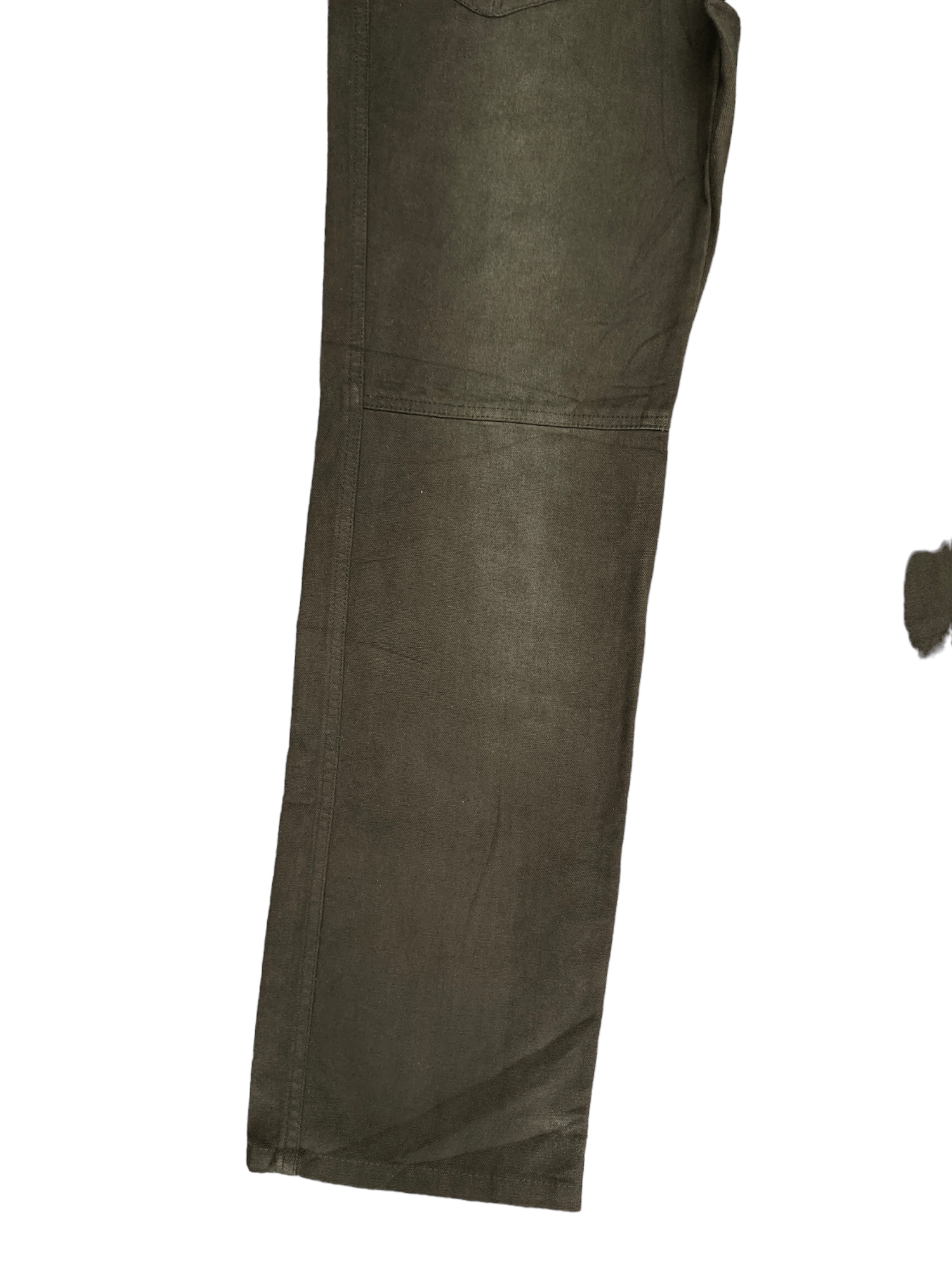 Global Work Global Work Black Duck Cotton Fatigue Denim Pants Size US 31 - 8 Thumbnail