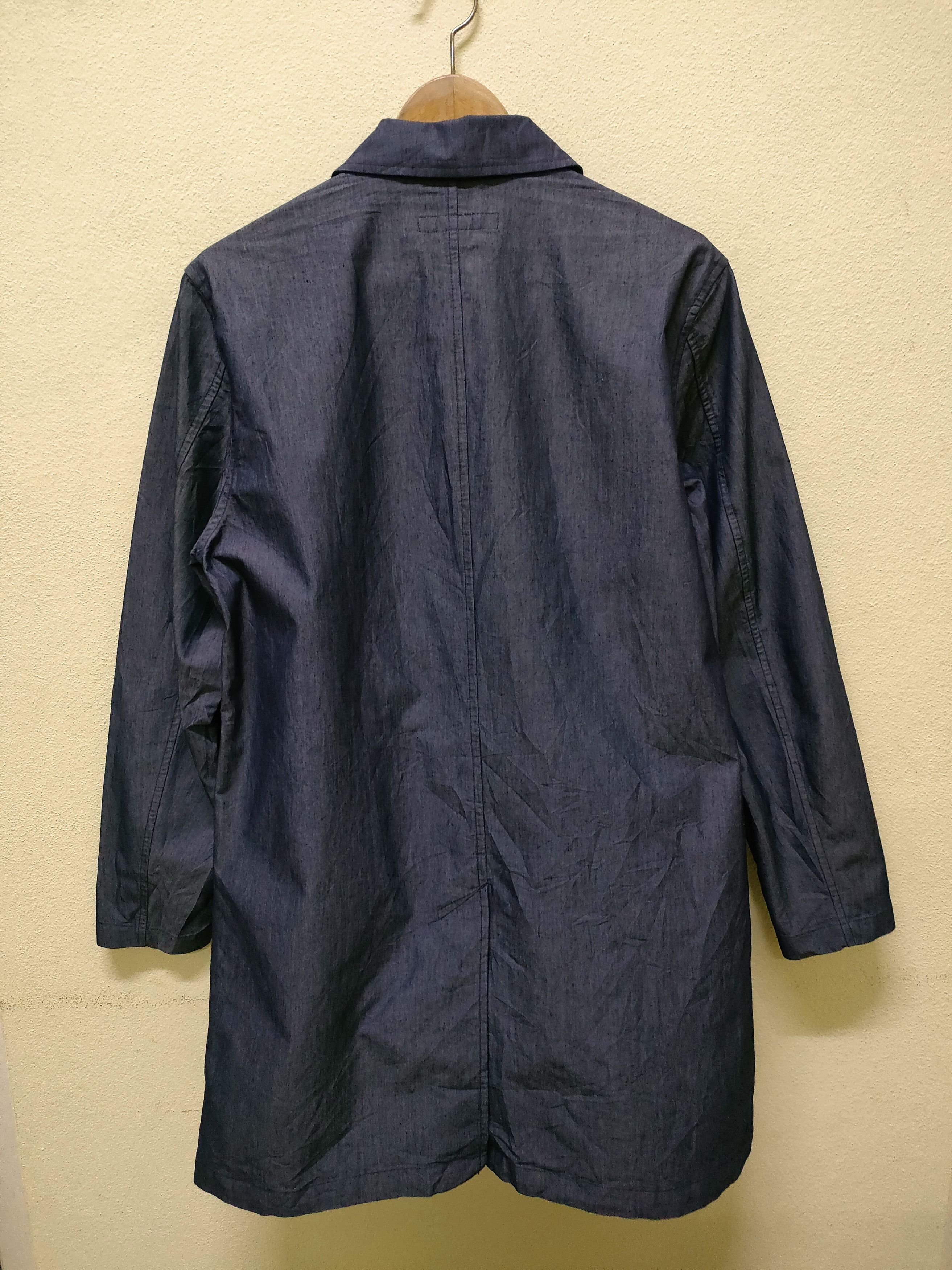 Indigo × URBAN RESEARCH DOORS 🔥 Steals 🔥 Urban Research Chambray Parka jacket Size US M / EU 48-50 / 2 - 3 Thumbnail