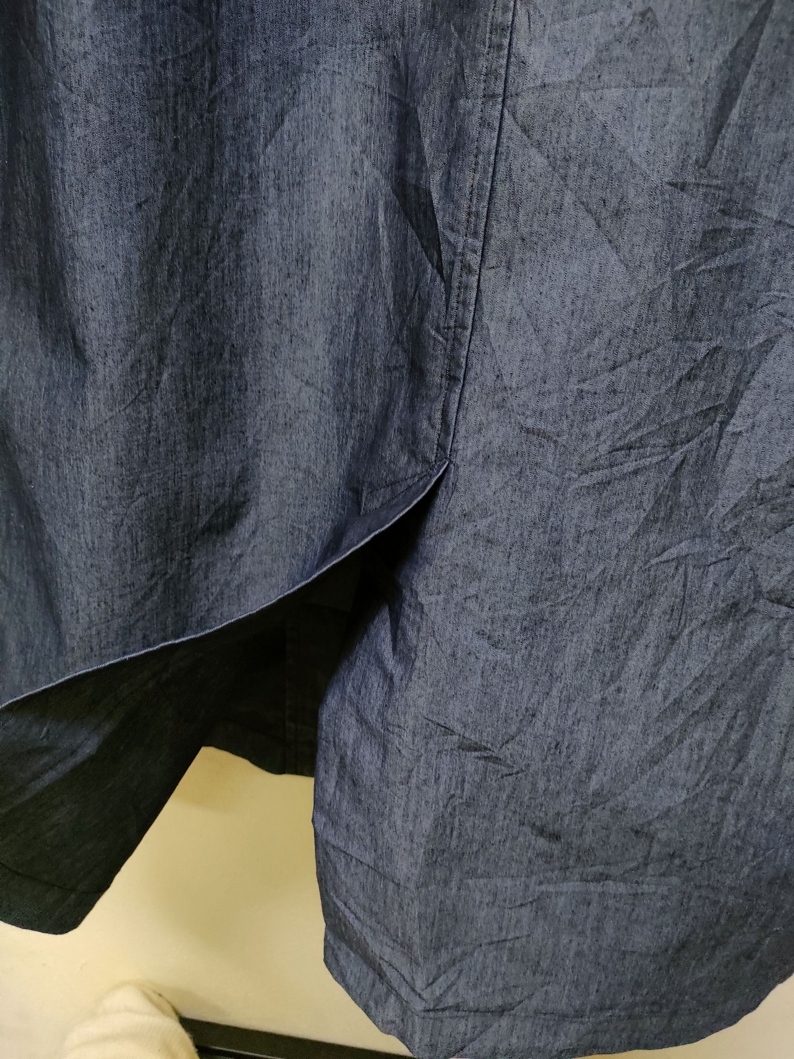 Indigo × URBAN RESEARCH DOORS 🔥 Steals 🔥 Urban Research Chambray Parka jacket Size US M / EU 48-50 / 2 - 2 Thumbnail