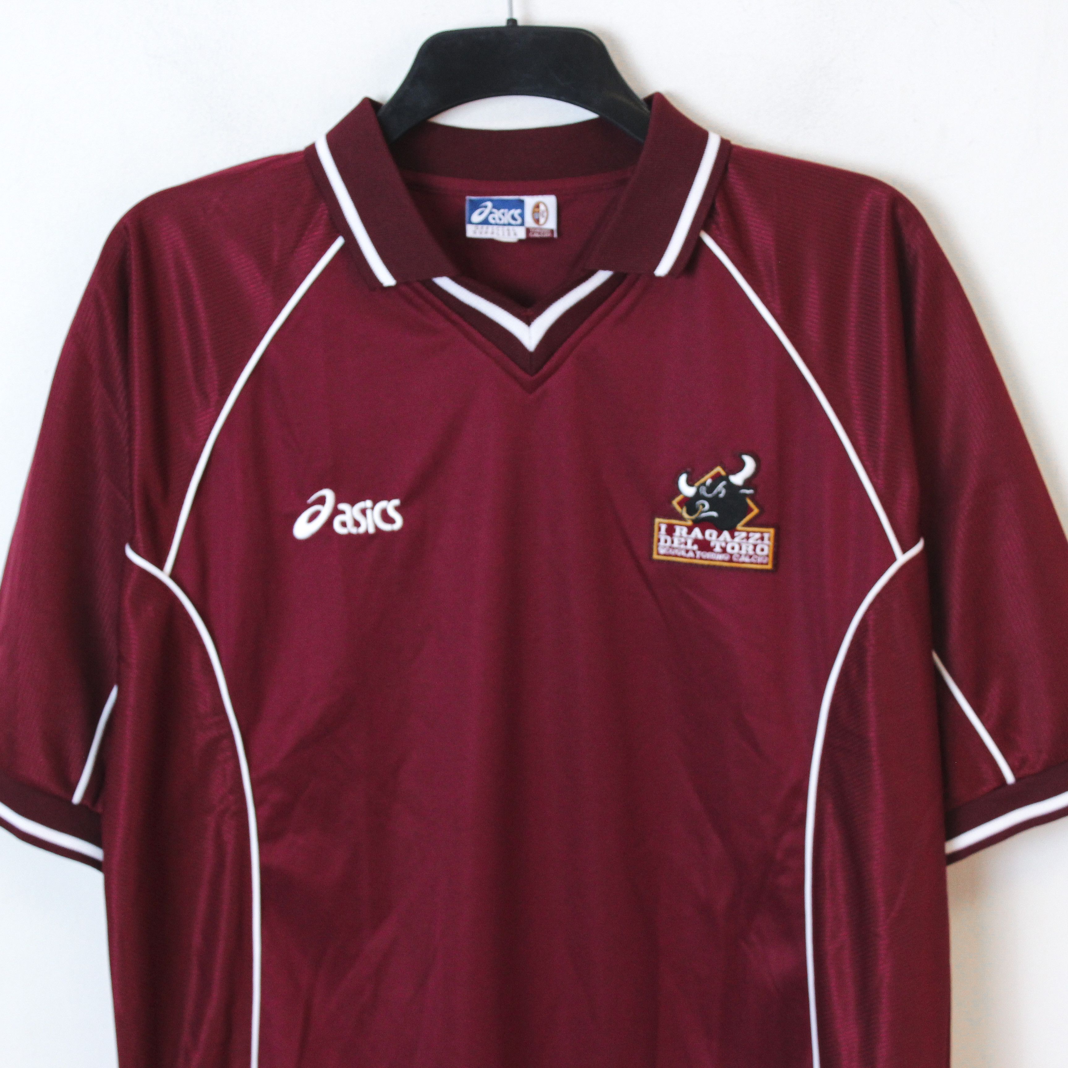 Asics I Ragazzi Del Toro Scuola Torino Calcio Men L Football Shirt Size US L / EU 52-54 / 3 - 2 Thumbnail