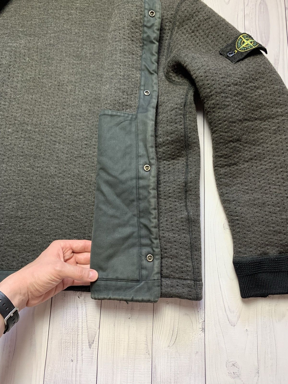 Stone Island × Vintage Vintage Stone island jacket bomber 1999 rare size M Size US M / EU 48-50 / 2 - 10 Thumbnail
