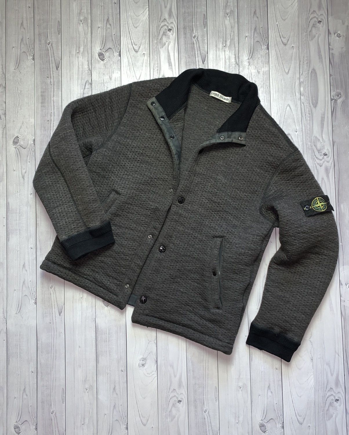 Stone Island × Vintage Vintage Stone island jacket bomber 1999 rare size M Size US M / EU 48-50 / 2 - 11 Thumbnail