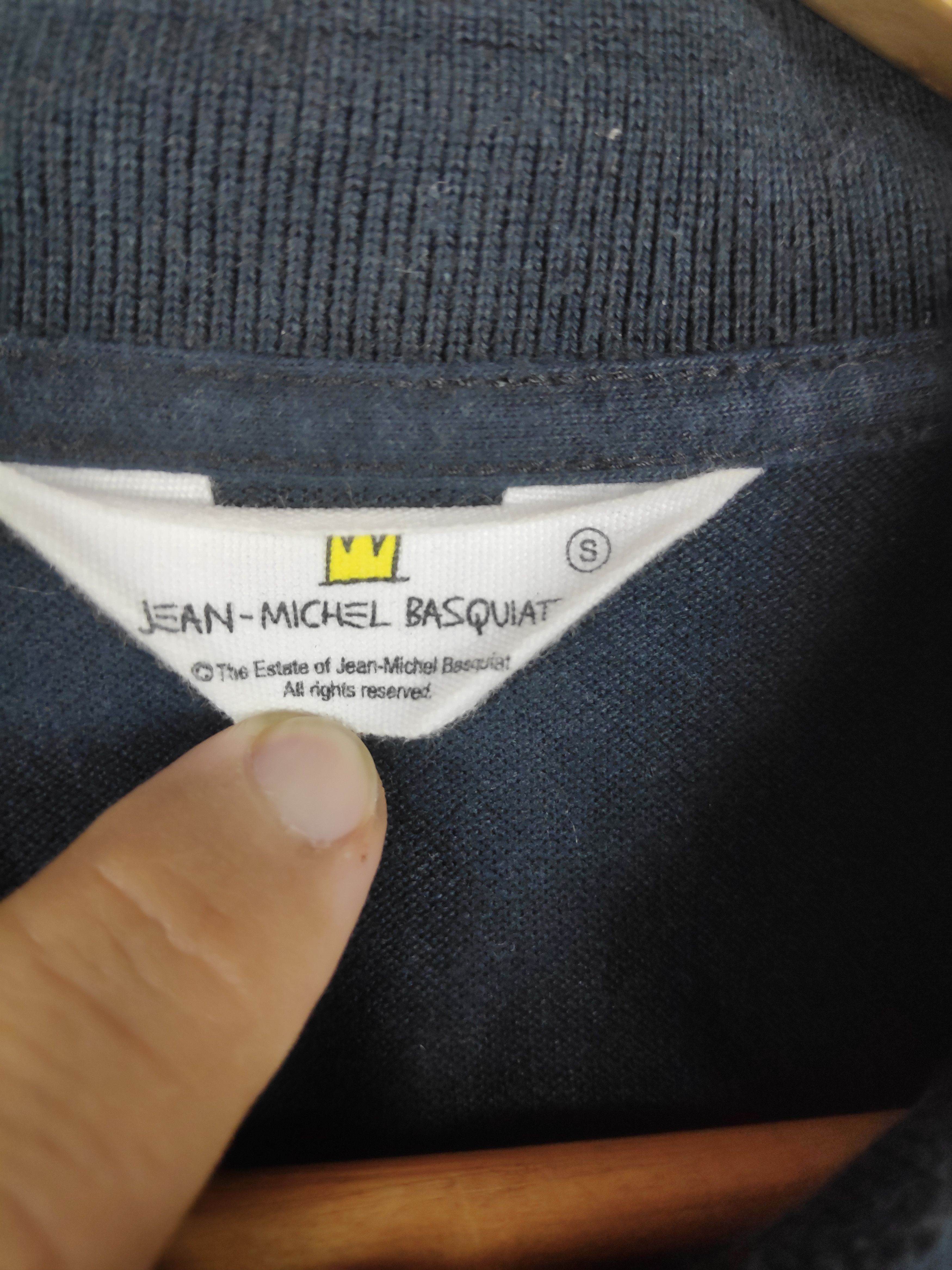 Japanese Brand Vintage Jean Michel Basquiat Pop Art Street Shirt Size US S / EU 44-46 / 1 - 5 Thumbnail