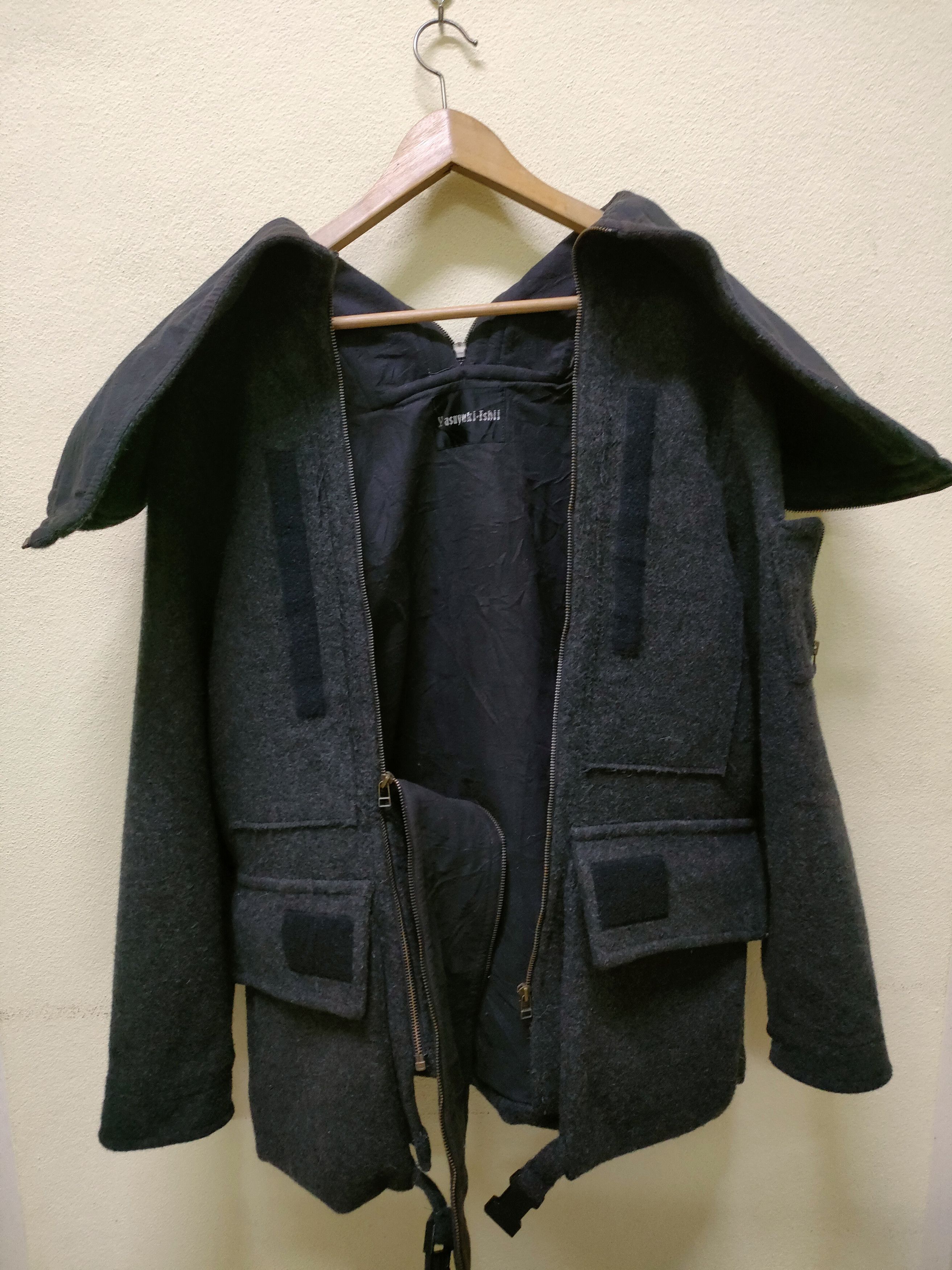 Yasuyuki Ishii Yasuyuki-Ishii Wool Jacket (Rare)🔥 Size US M / EU 48-50 / 2 - 1 Thumbnail