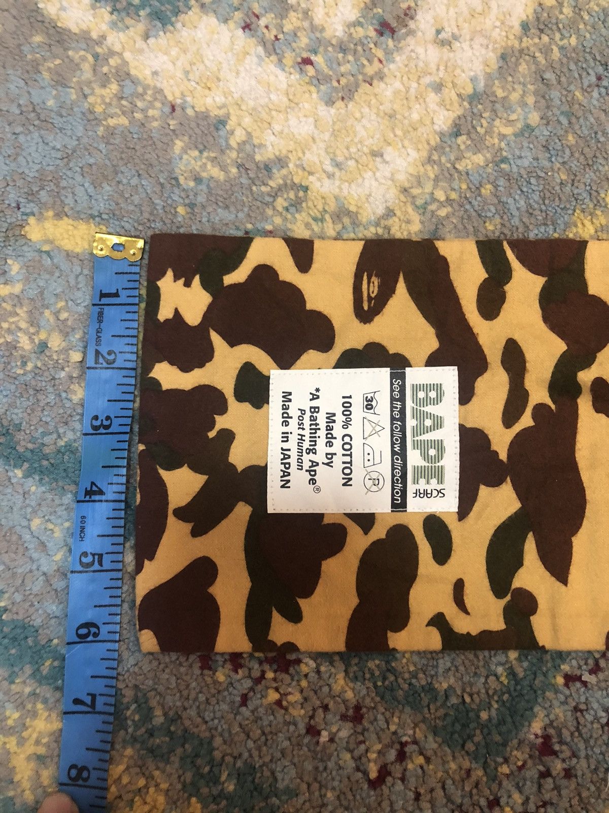 Bape Vintage 1st Camo Scarf Size ONE SIZE - 5 Thumbnail