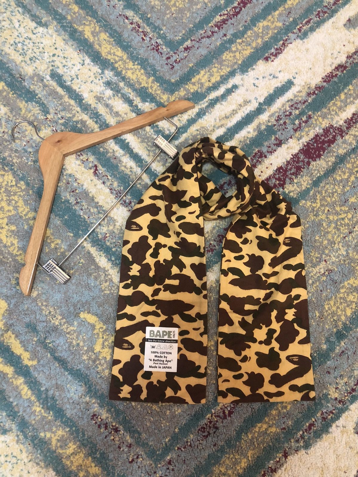 Bape Vintage 1st Camo Scarf Size ONE SIZE - 1 Thumbnail