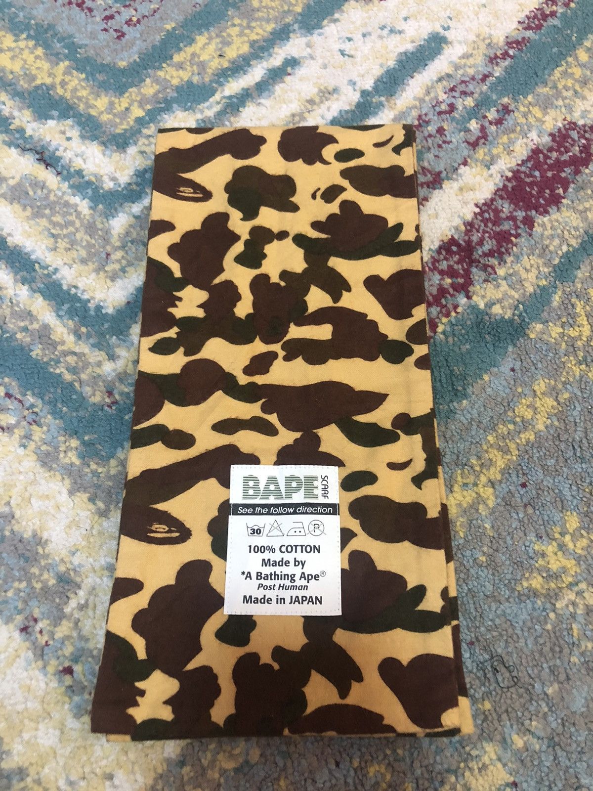 Bape Vintage 1st Camo Scarf Size ONE SIZE - 2 Thumbnail