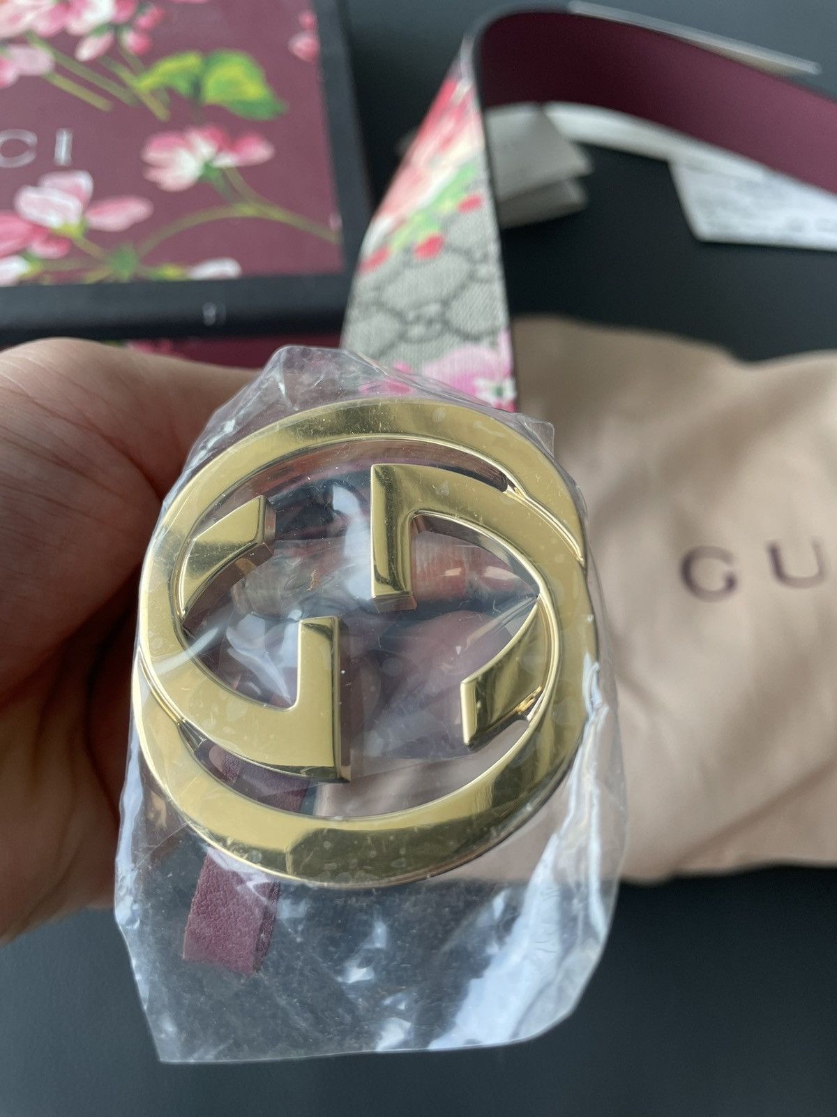 Gucci Limited SuperRunway Rare Brand New 80cm Floral GG Logo Belt Size ONE SIZE - 8 Thumbnail
