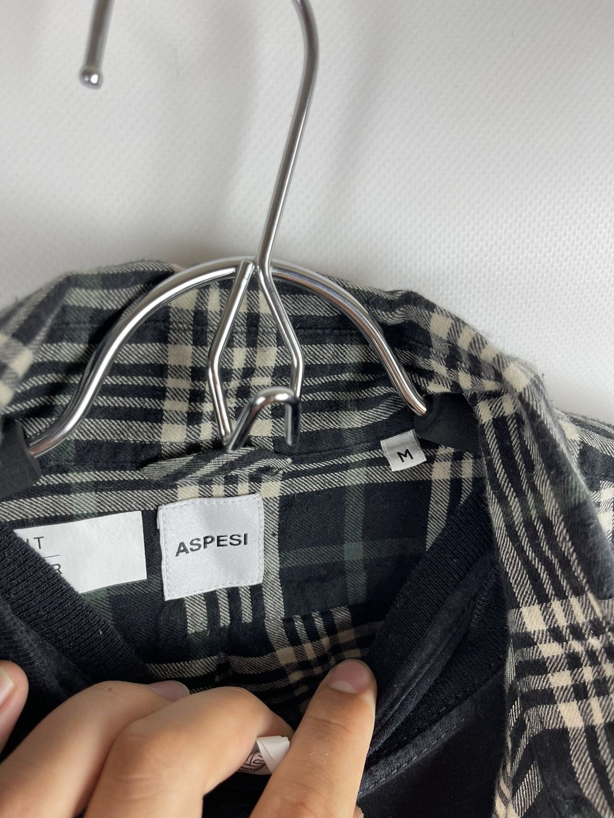 Aspesi Aspesi vintage check plaid flannel shirt travis Scott style Size US M / EU 48-50 / 2 - 7 Thumbnail