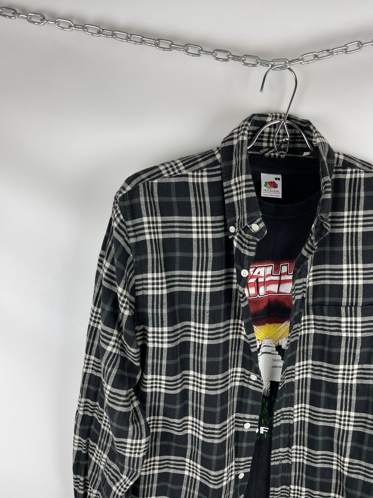 Aspesi Aspesi vintage check plaid flannel shirt travis Scott style Size US M / EU 48-50 / 2 - 3 Thumbnail