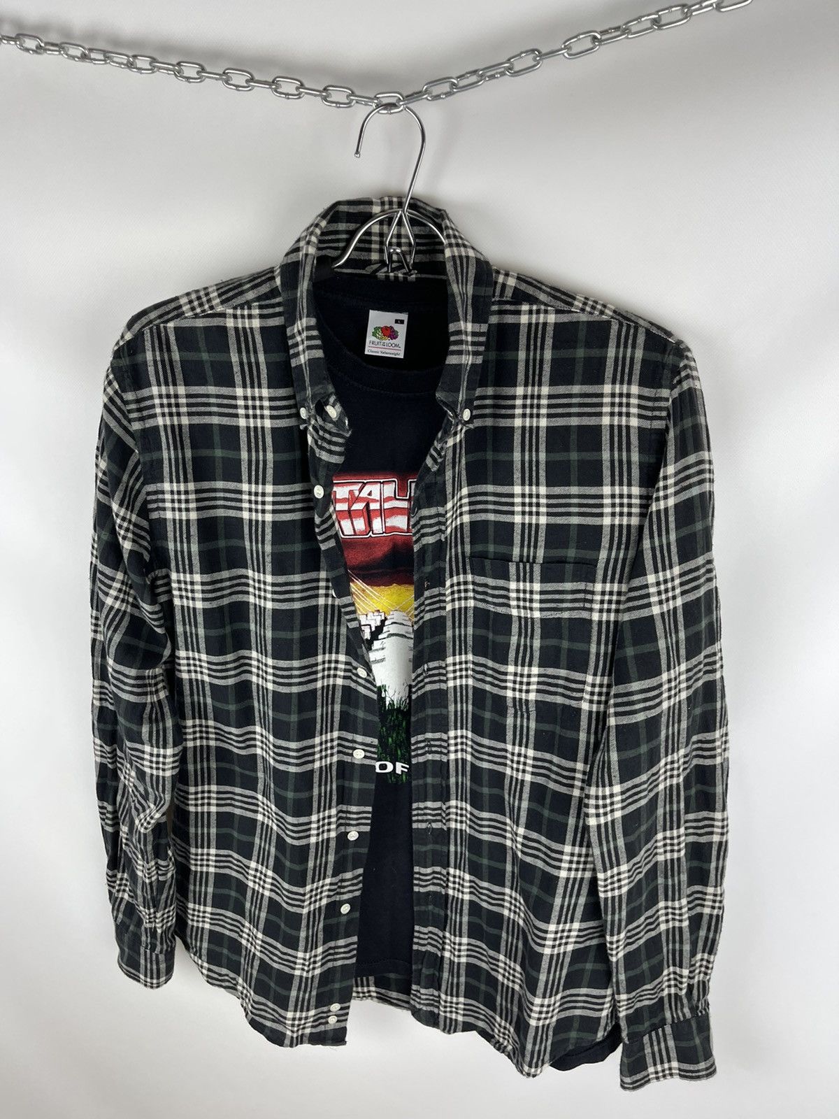 Aspesi Aspesi vintage check plaid flannel shirt travis Scott style Size US M / EU 48-50 / 2 - 2 Thumbnail