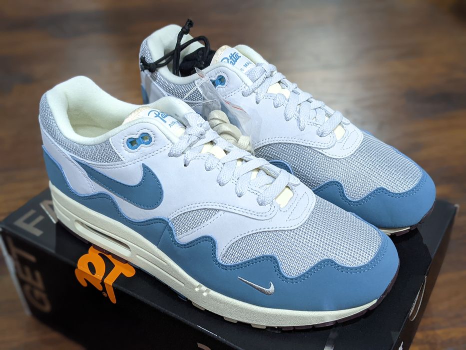 Patta x Nike Air Max 1 Noise Aqua - Size 10.5 Men