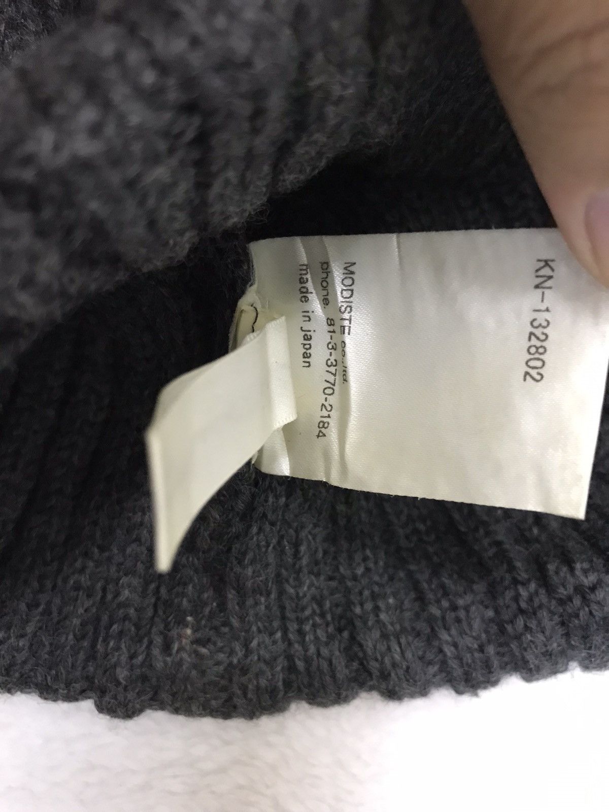 Japanese Brand × KIJIMA TAKAYUKI Kijima Takayuki Hat Maker Beanie Size ONE SIZE - 7 Thumbnail