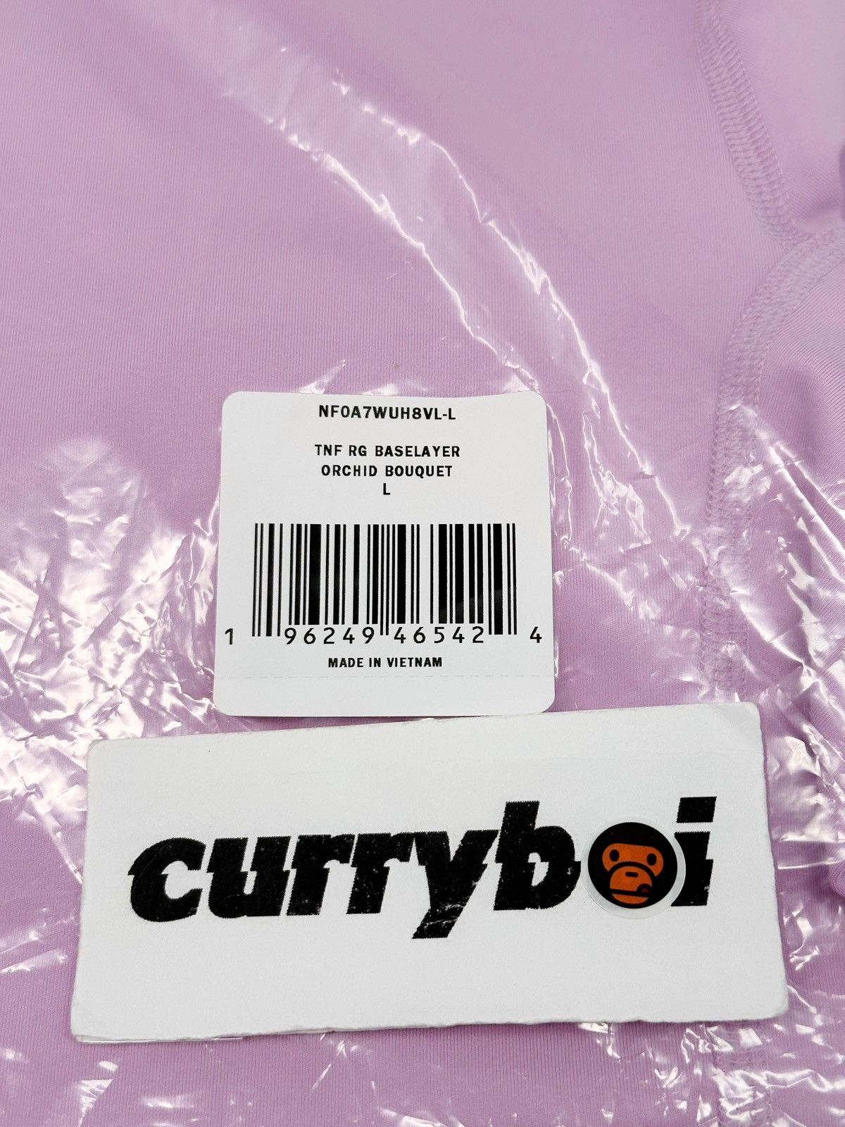 Supreme × The North Face Supreme The North Face Base Layer L/S Top Light Purple Size US L / EU 52-54 / 3 - 5 Thumbnail