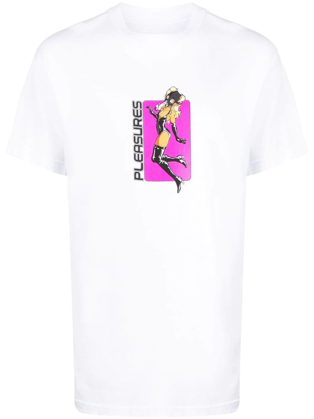 Pleasures 420 Gas Mask Weed Hentai Anime girl t-shirt Size US XXL / EU 58 / 5 - 6 Thumbnail