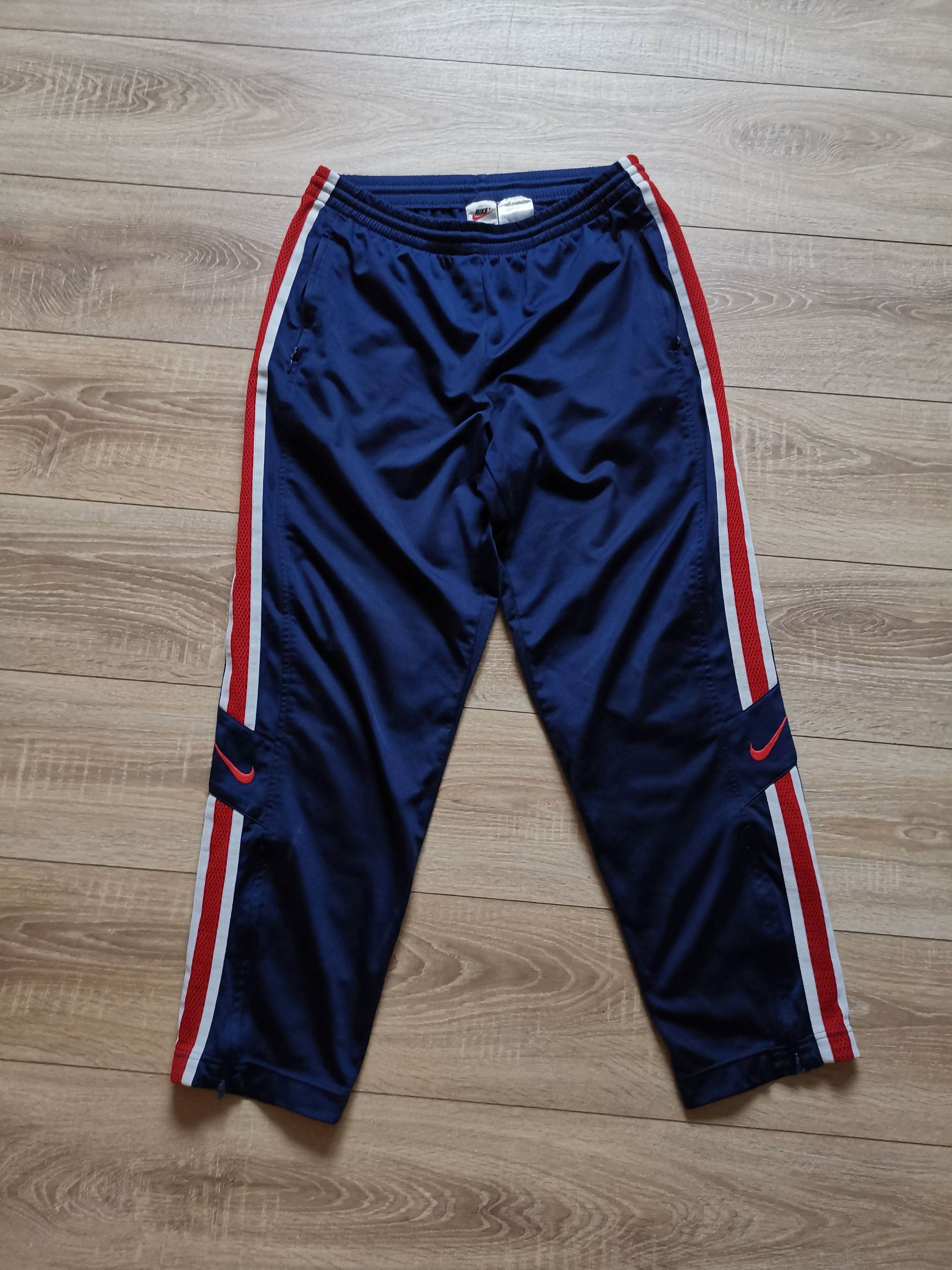 Nike Nike vintage 2 swoosh track pants Size US 32 / EU 48 - 1 Thumbnail