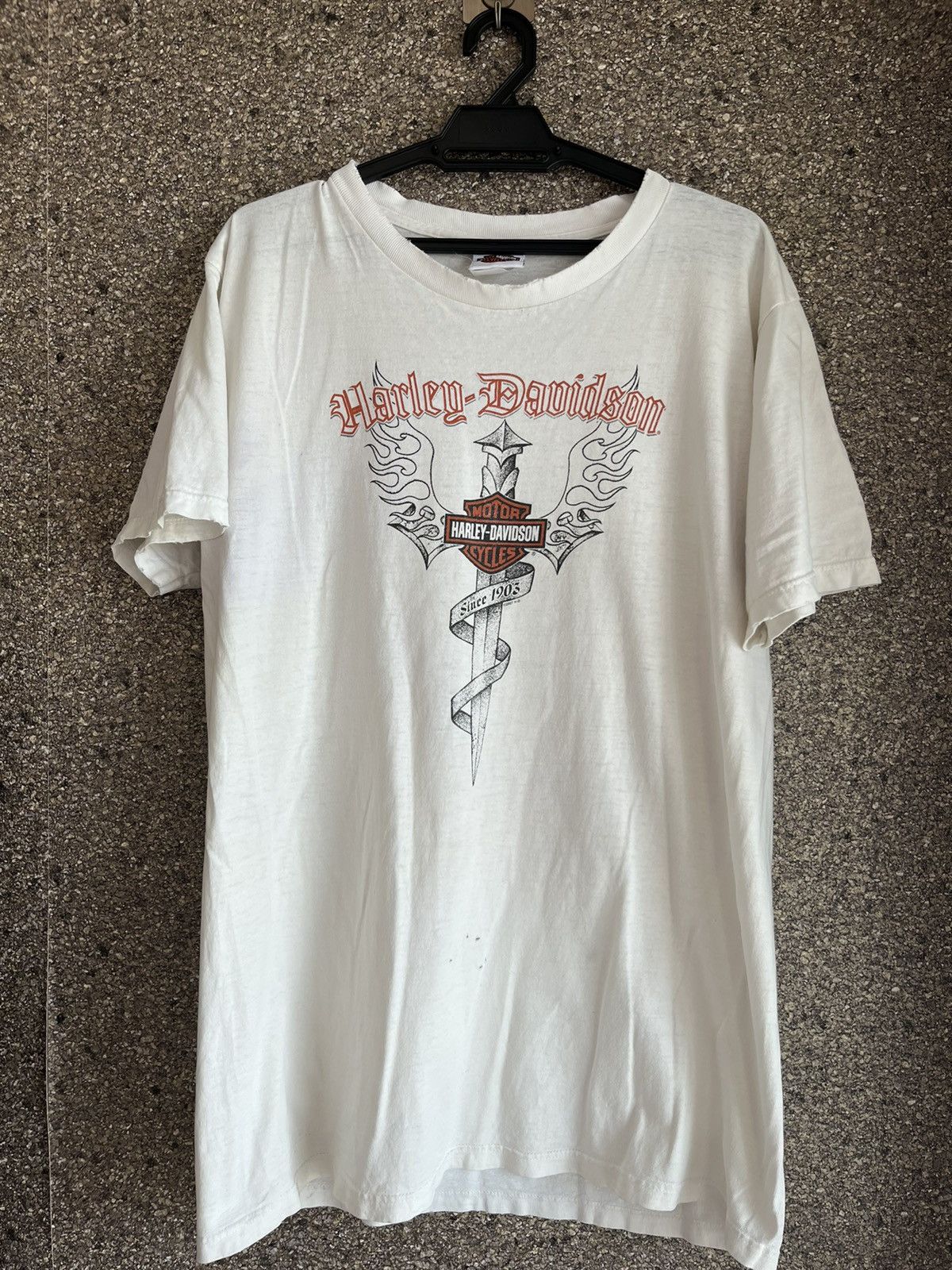 Vintage Harley davidson ft61 Size US L / EU 52-54 / 3 - 1 Thumbnail