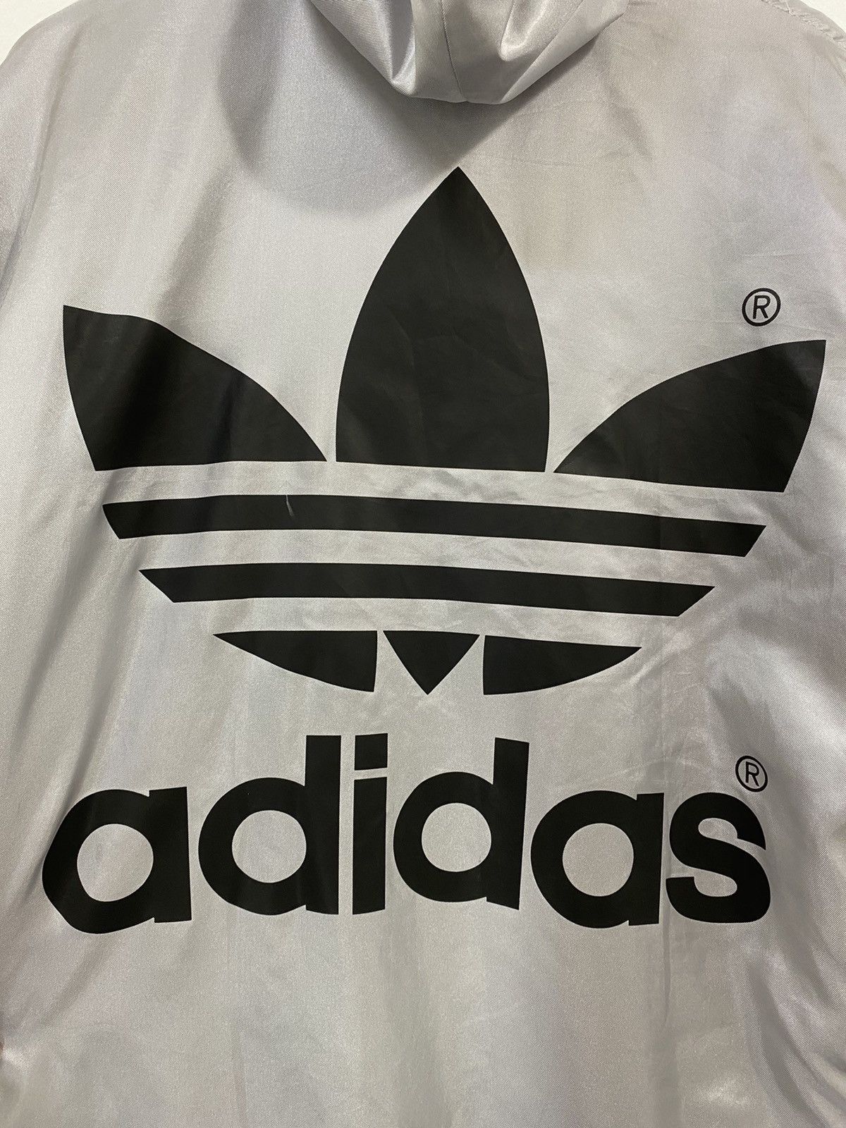Adidas Vintage 90s Adidas Big Logo Jacket With Hoodie HipHop Style Size US M / EU 48-50 / 2 - 3 Thumbnail