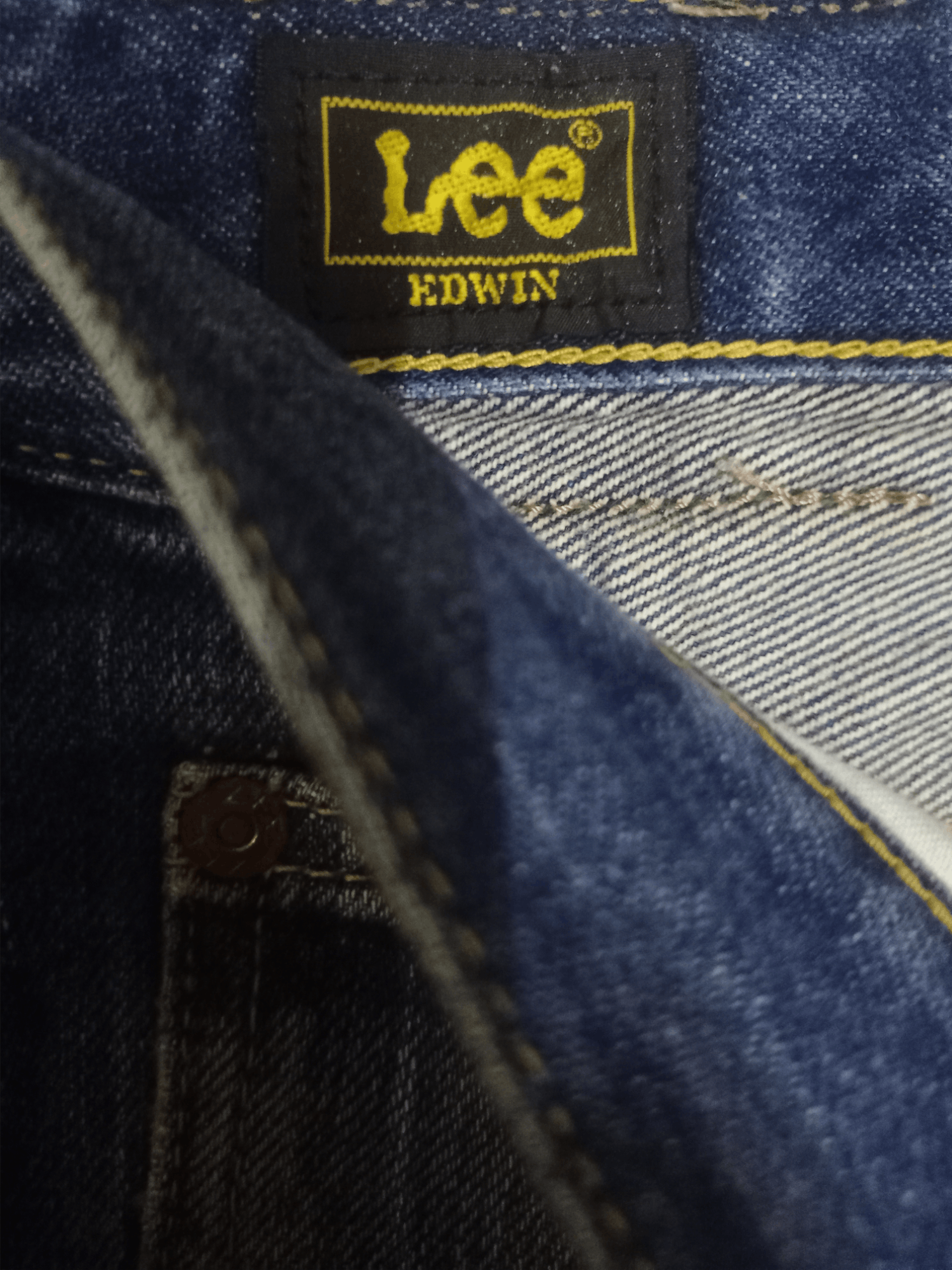 Edwin × Lee Vintage Japanese Lee x Edwin Mud Wash Distressed Baggy Jeans Size US 32 / EU 48 - 3 Thumbnail