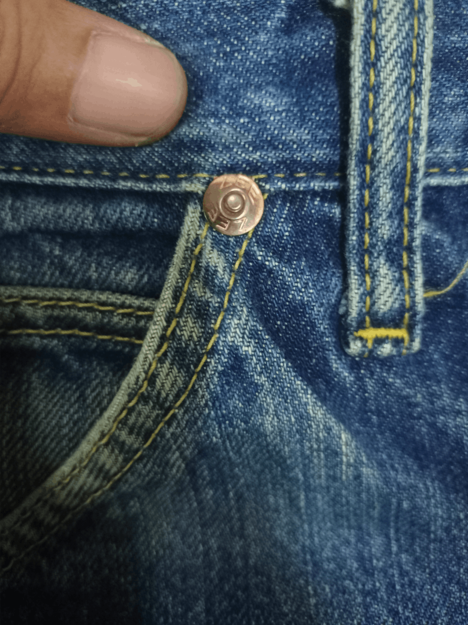 Edwin × Lee Vintage Japanese Lee x Edwin Mud Wash Distressed Baggy Jeans Size US 32 / EU 48 - 5 Thumbnail