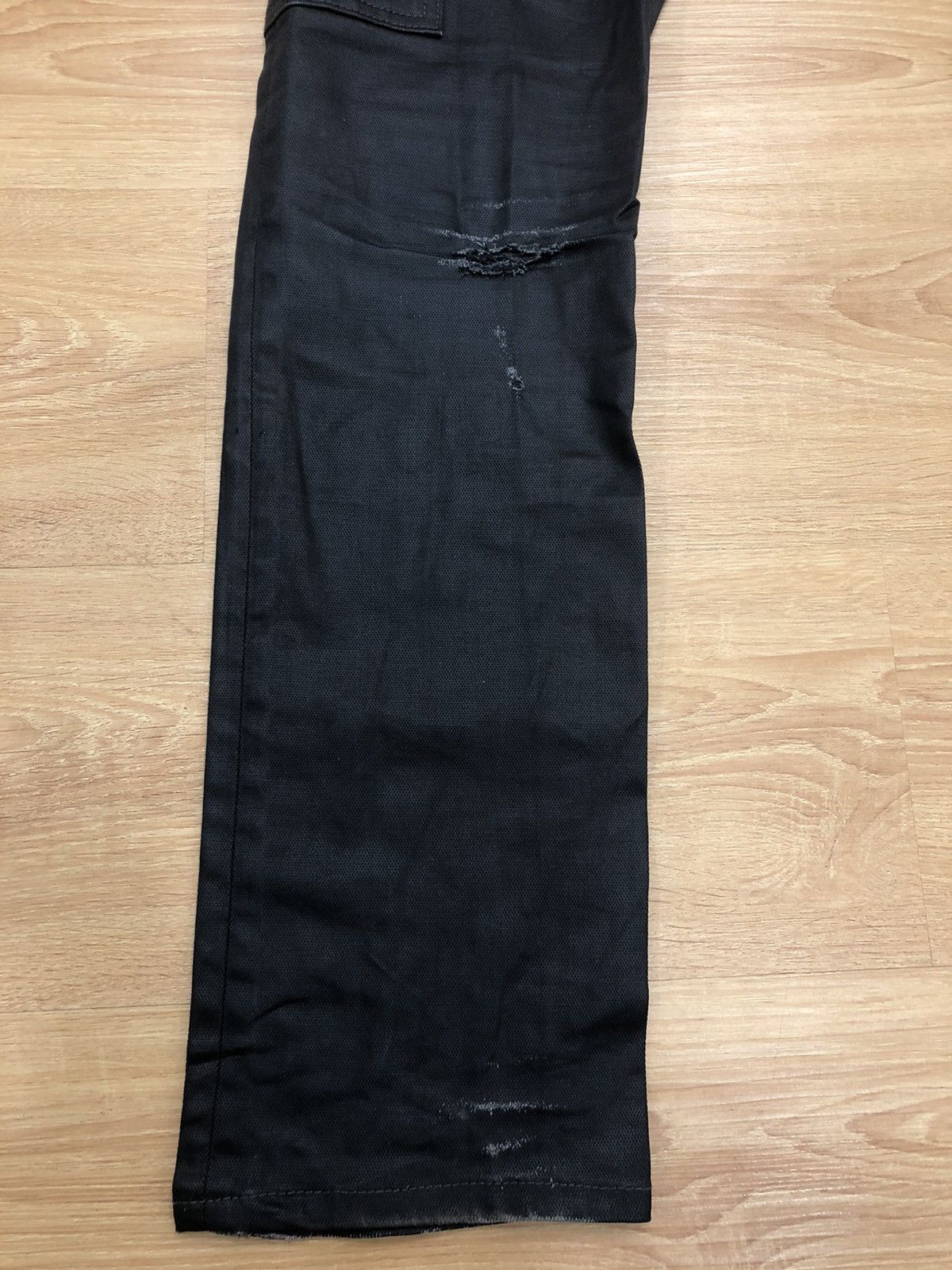 Japanese Brand Back Number Wax Coated cargo pants tactical garment Size US 31 - 11 Thumbnail