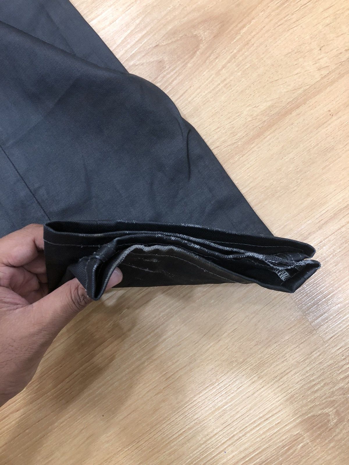 Japanese Brand Back Number Wax Coated cargo pants tactical garment Size US 31 - 13 Thumbnail