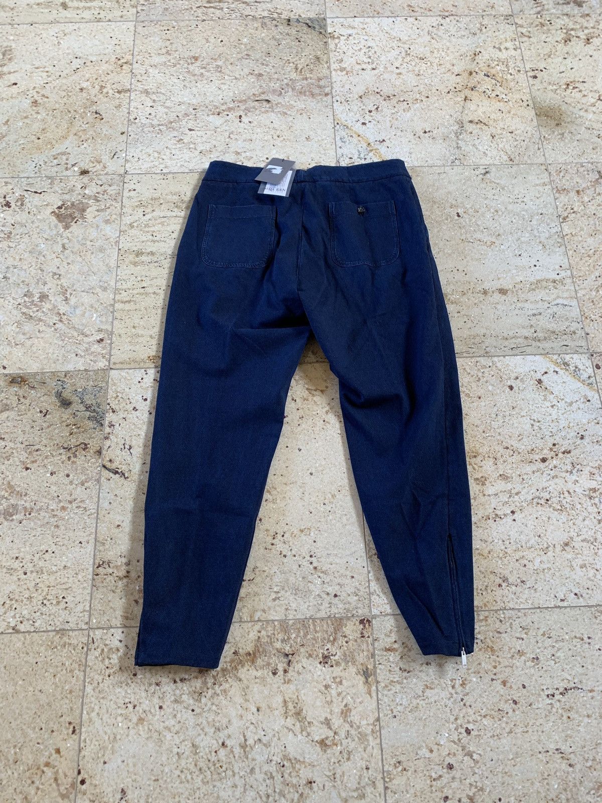 Alexander McQueen Blue Zip Hem Embroidered Small Skull Logo Pants Size US 34 / EU 50 - 11 Thumbnail