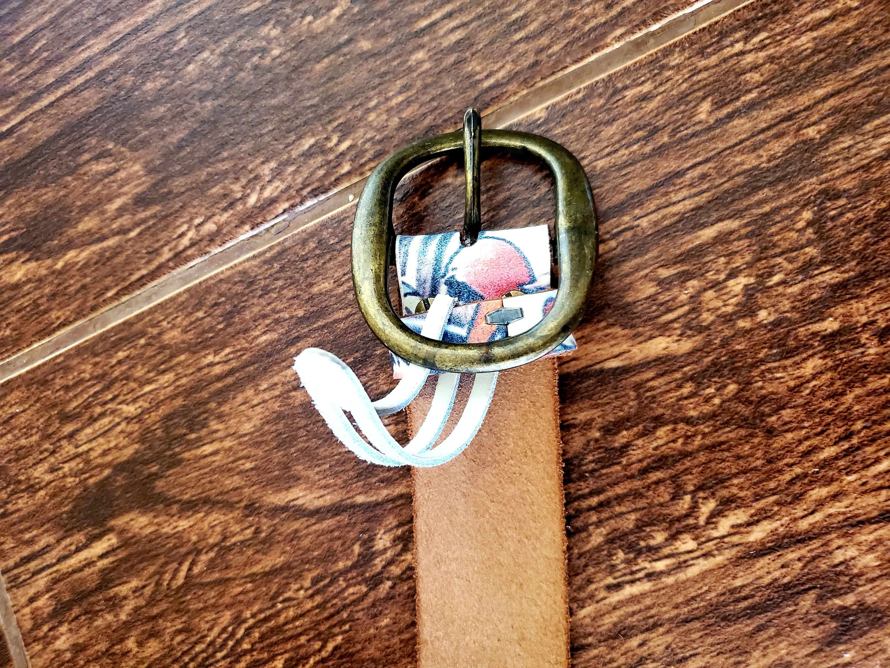Vintage V2k vintage leather belt ed nardy style Size ONE SIZE - 3 Thumbnail