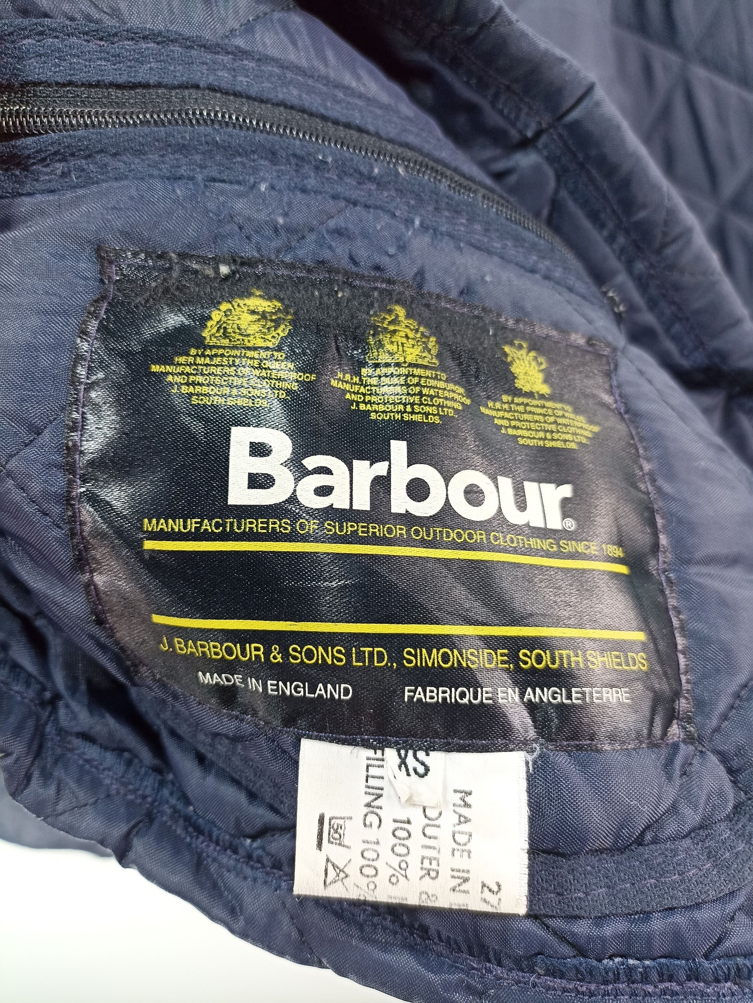 Barbour × Designer × Vintage Vintage Barbour Quilted Jacket Size US S / EU 44-46 / 1 - 8 Thumbnail