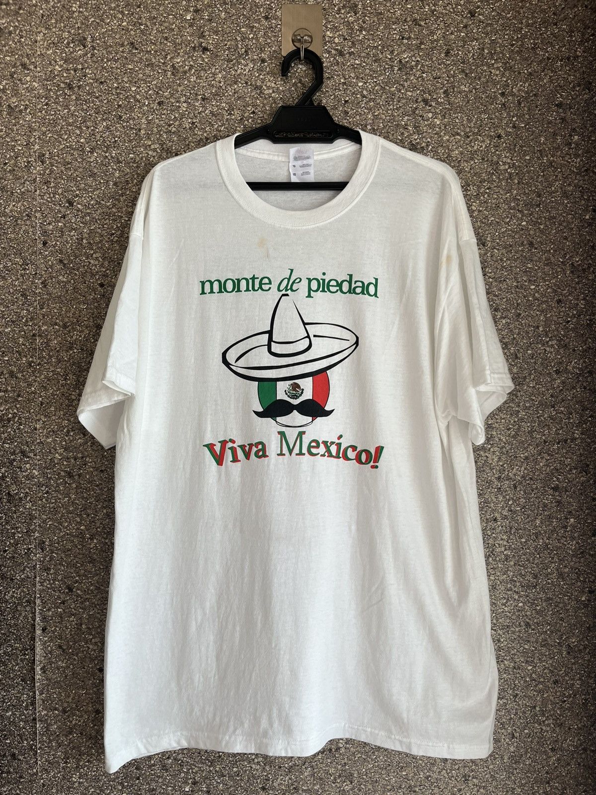 image of Vintage Viva Mexico Ft61 in White, Men's (Size XL)