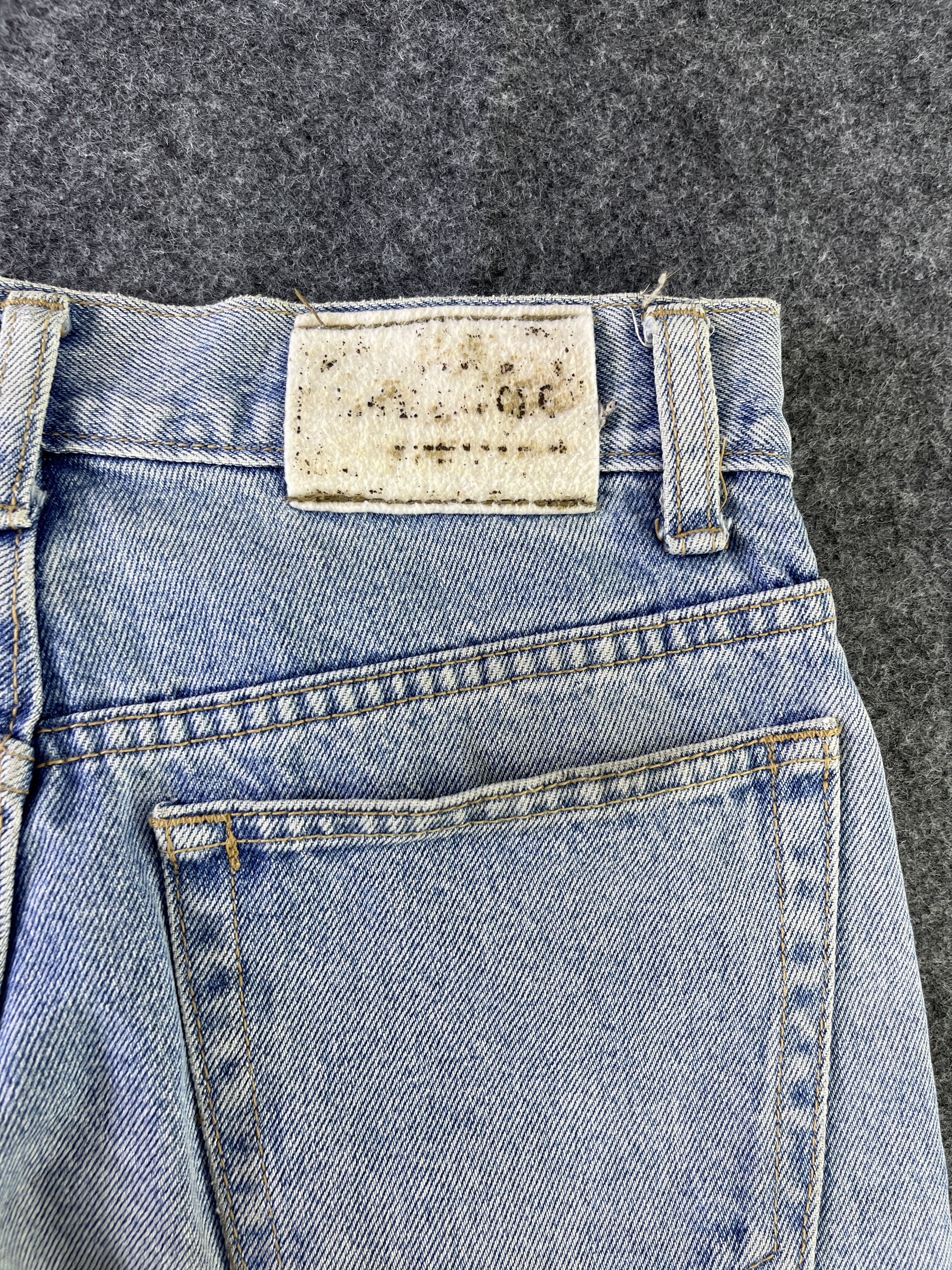 Japanese Brand × Vintage Japanese Brand High Waisted Distressed Jeans - J952 Size 27" / US 4 / IT 40 - 10 Thumbnail
