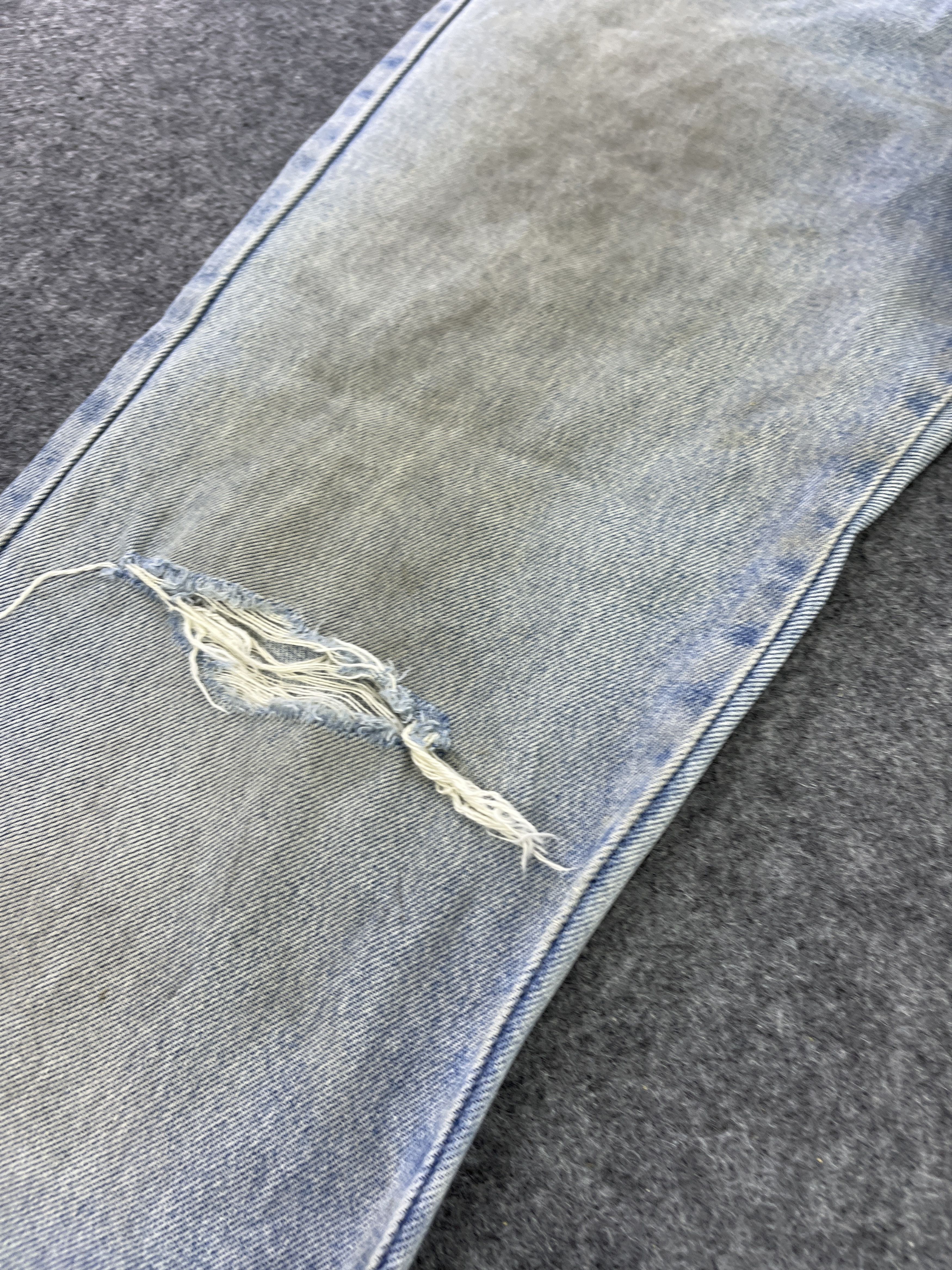 Japanese Brand × Vintage Japanese Brand High Waisted Distressed Jeans - J952 Size 27" / US 4 / IT 40 - 9 Thumbnail