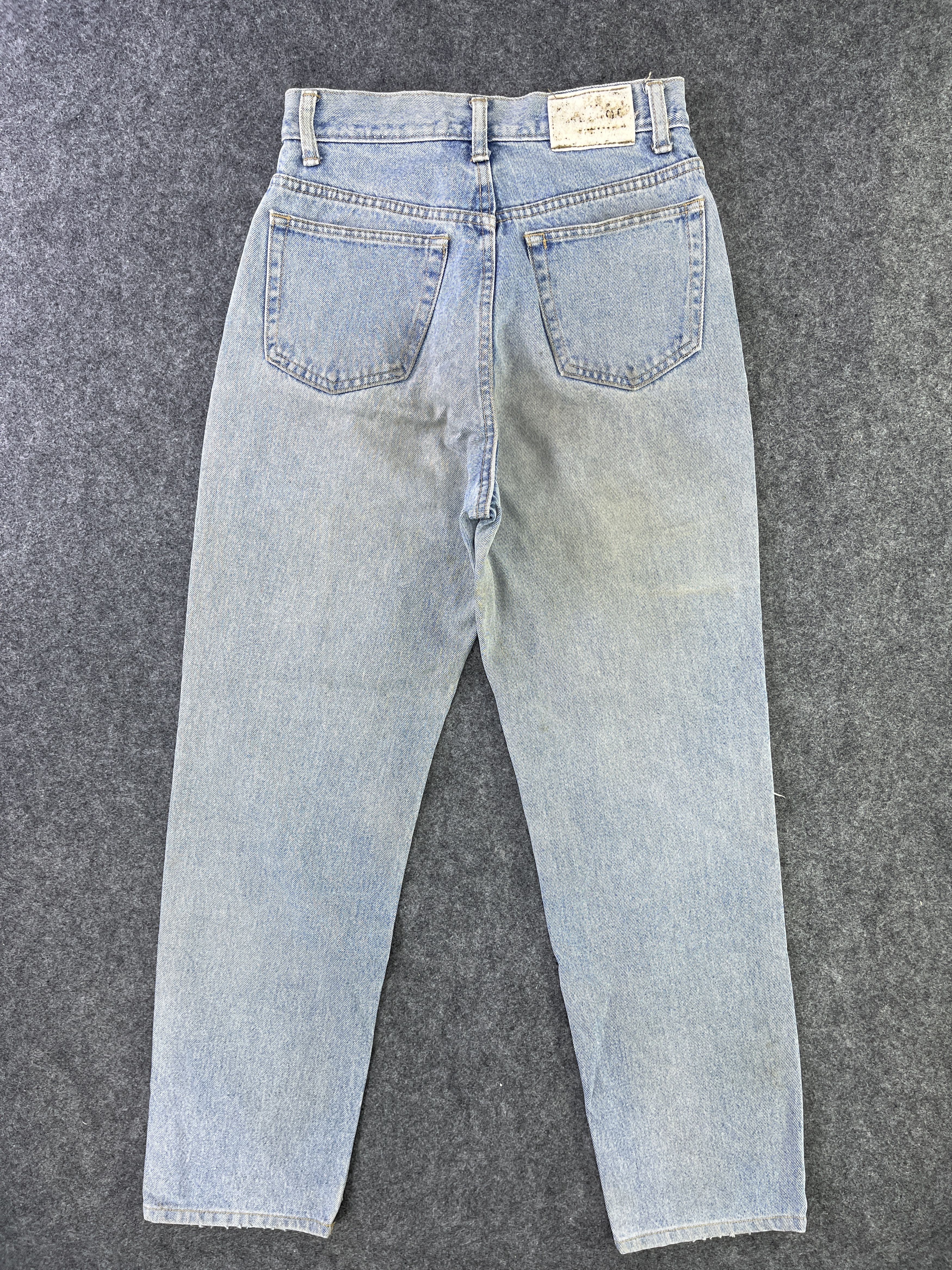 Japanese Brand × Vintage Japanese Brand High Waisted Distressed Jeans - J952 Size 27" / US 4 / IT 40 - 2 Thumbnail