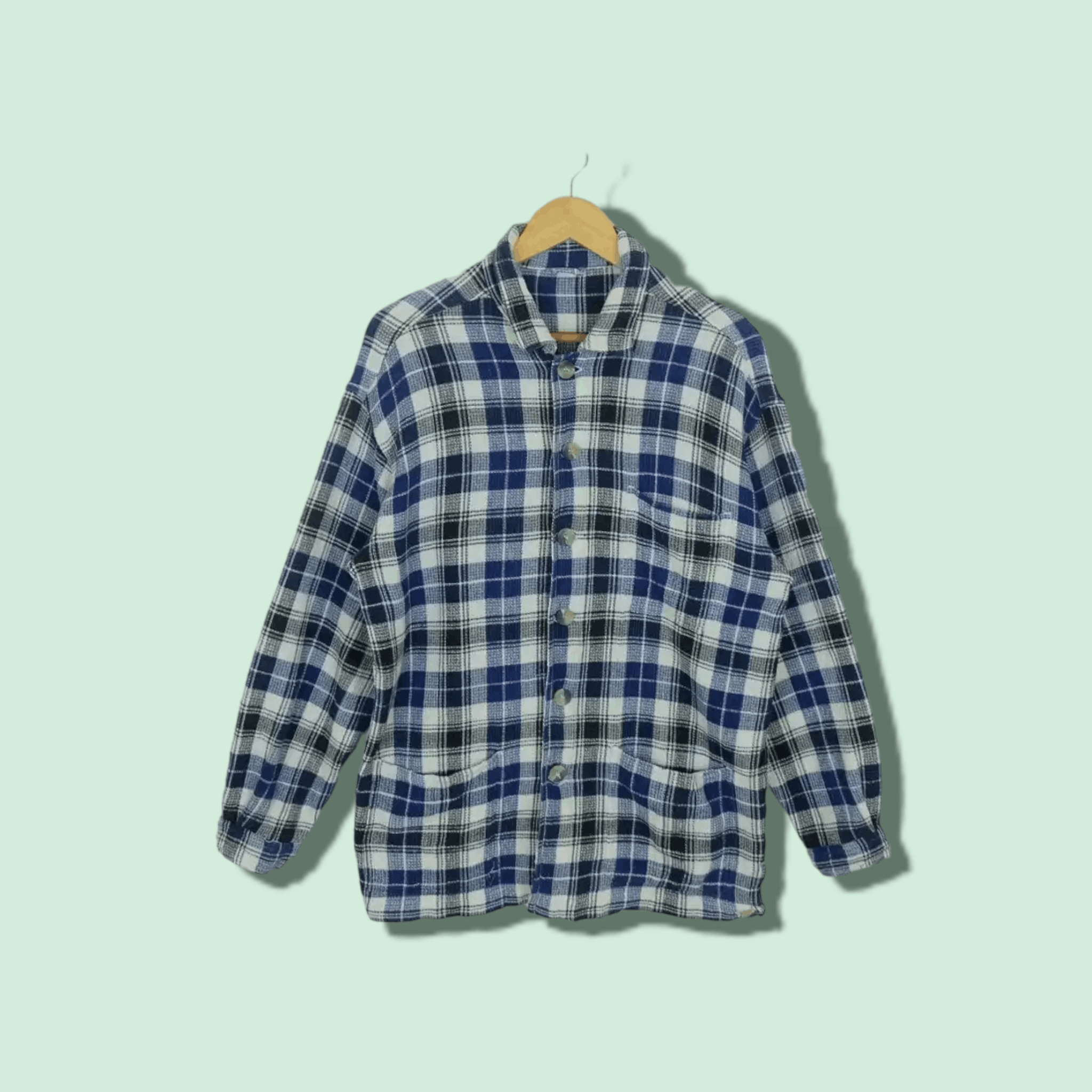 Japanese Brand MANUAVER Japan Cowboy Flannel Size US L / EU 52-54 / 3 - 1 Thumbnail