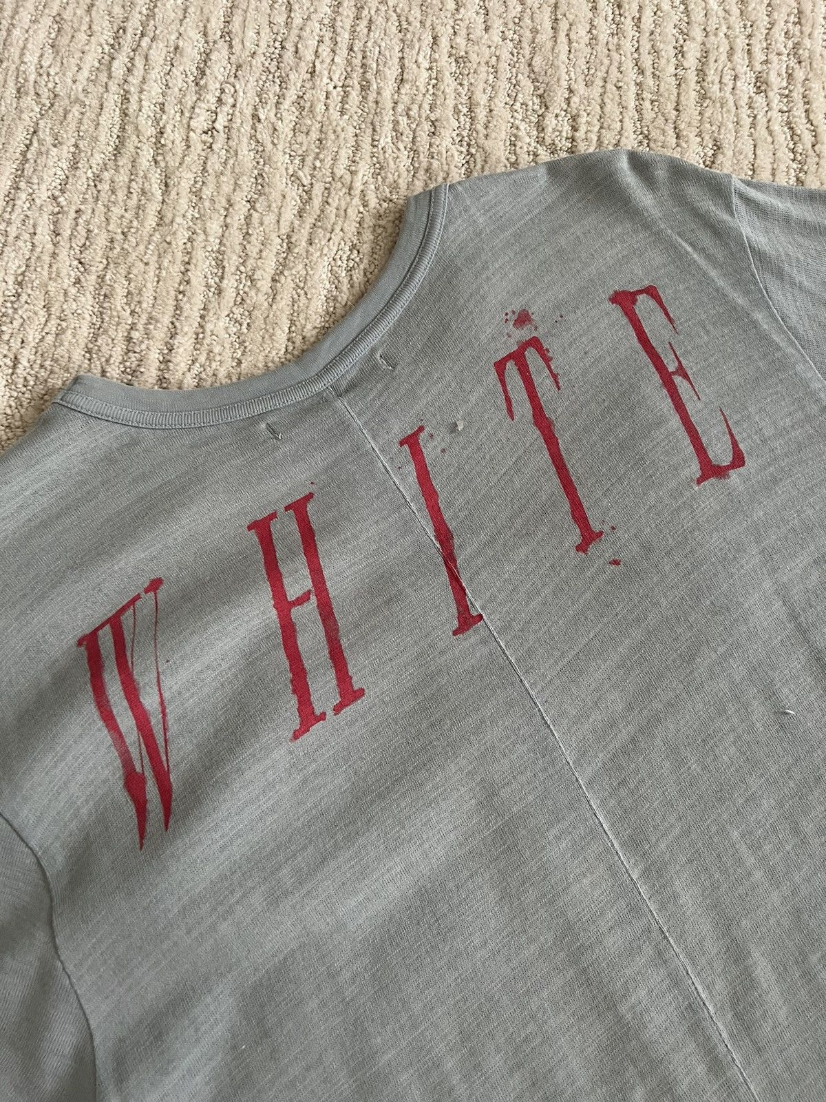 Off-White Off White Eagle Embroidered Knit Tee Shirt SS16 Size US S / EU 44-46 / 1 - 7 Thumbnail