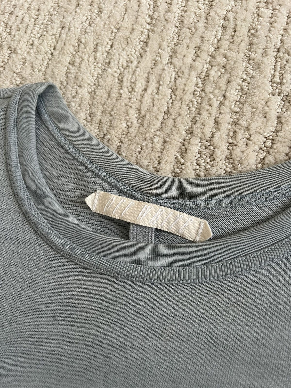 Off-White Off White Eagle Embroidered Knit Tee Shirt SS16 Size US S / EU 44-46 / 1 - 6 Thumbnail