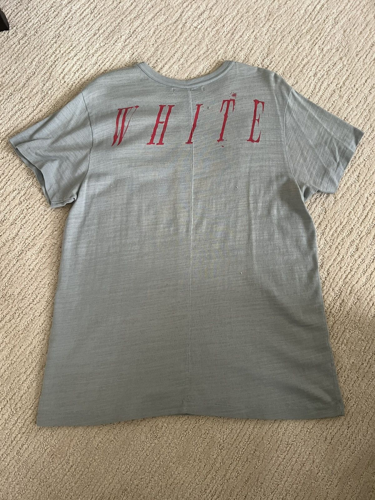 Off-White Off White Eagle Embroidered Knit Tee Shirt SS16 Size US S / EU 44-46 / 1 - 2 Thumbnail