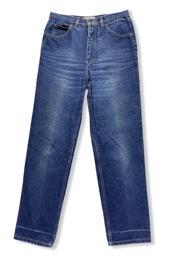 Missoni DOPE! Vtg Beautiful Multicolour Embroidery High Waist Denim Size US 27 - 3 Thumbnail