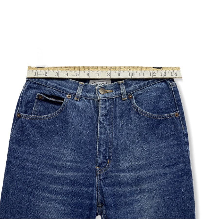 Missoni DOPE! Vtg Beautiful Multicolour Embroidery High Waist Denim Size US 27 - 10 Thumbnail